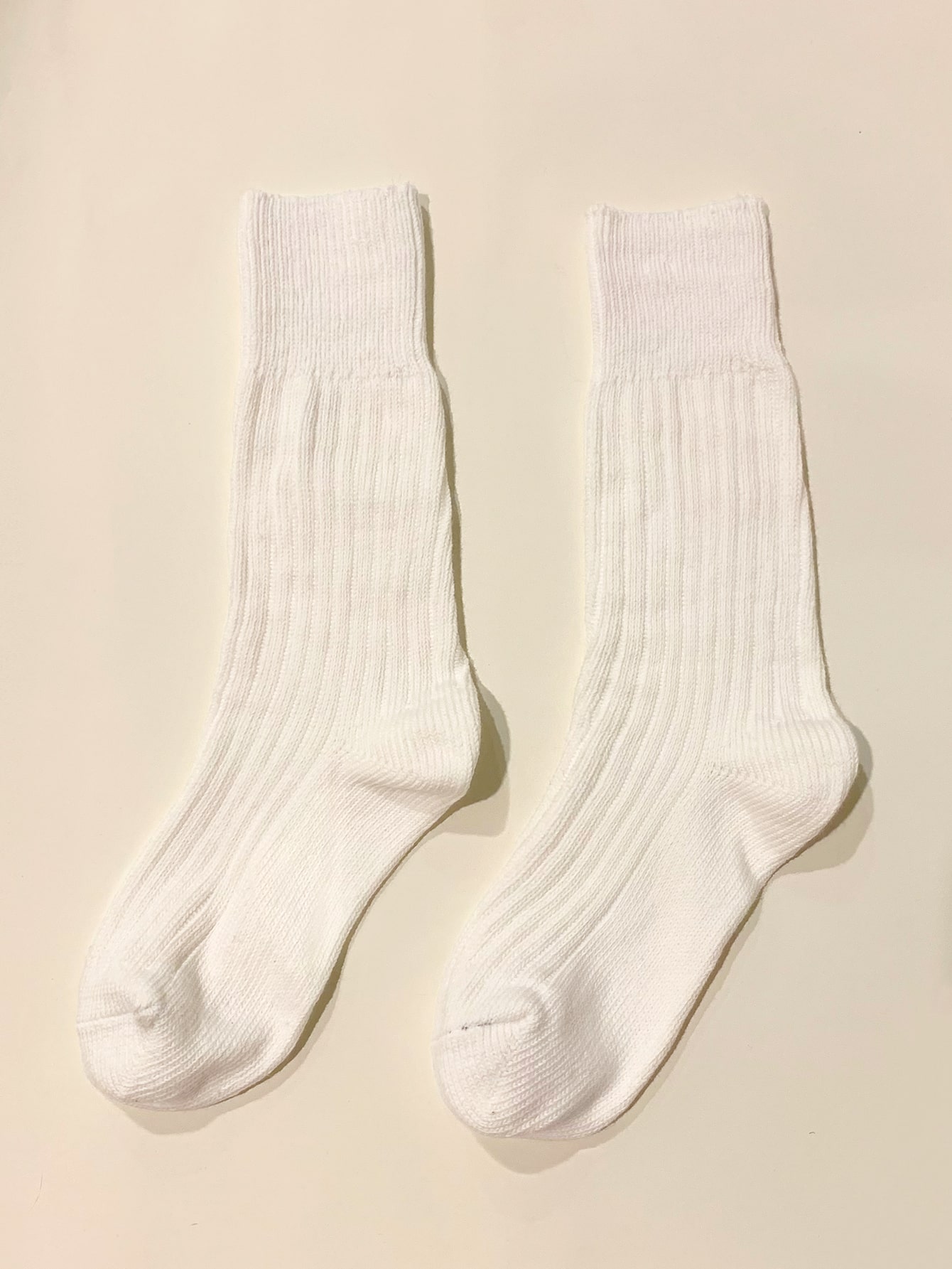 Chaussettes montantes unies