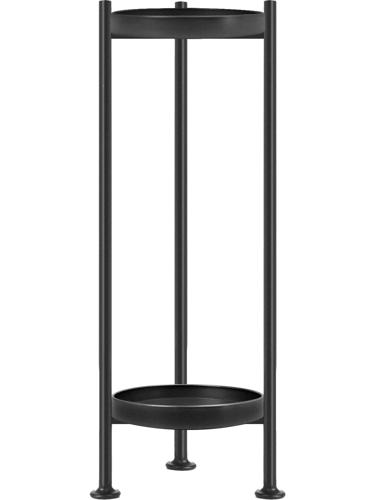 Lilybud--lily Plant Stand Indoor Outdoor, 2 Tier Heavy Duty Plant Stand, 30'' Tall Plant Stand Outdoor, Metal Plant Stands for Indoor Plants,