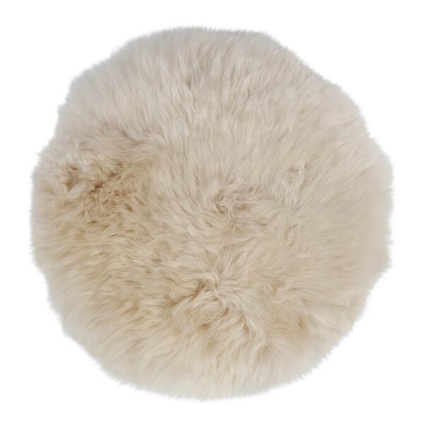 Sitteunderlag new zealand saueskinn lang ull 34 cm