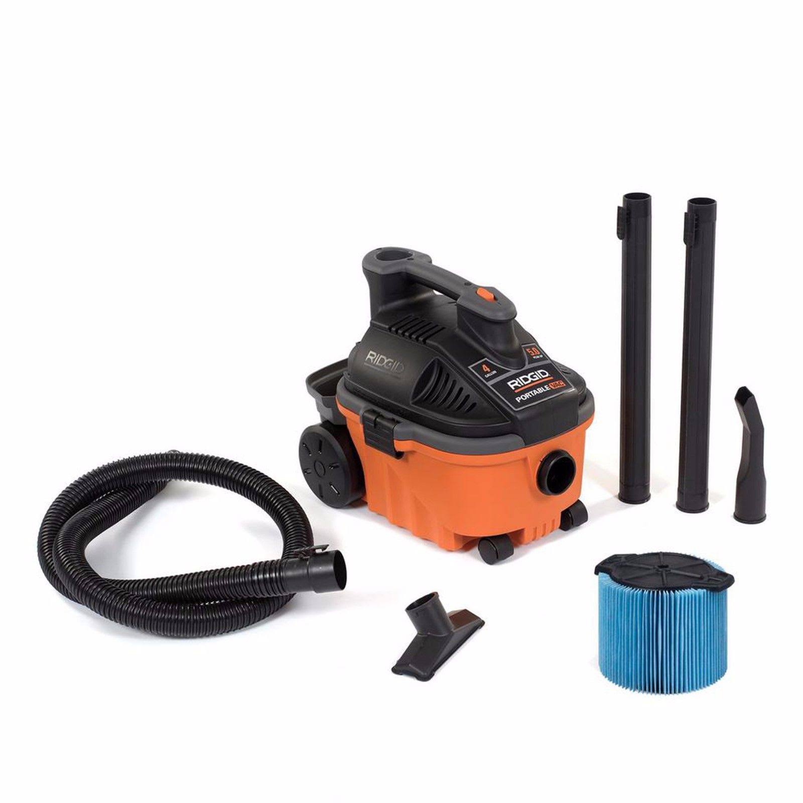 Ridgid WD4070 Wet/Dry Vaccum - 4 gal