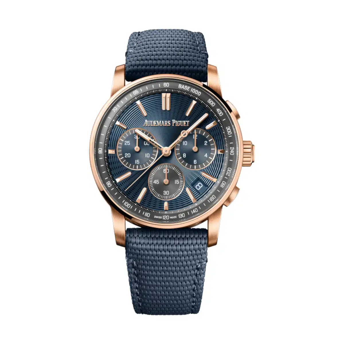 【Super Clone】Audemars Piguet Code 11.59 Blue Dial Blue Rubber Strap 41mm 26393OR.OO.A348KB.01