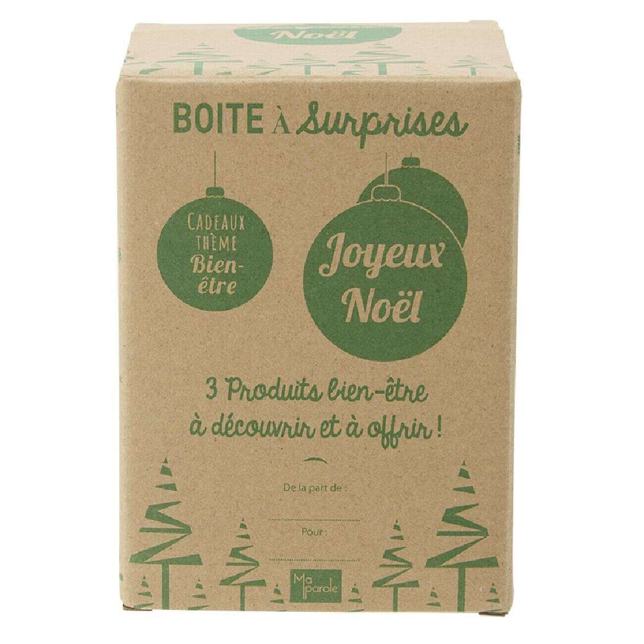 Boîte Cadeau suprise set de bain bien-être