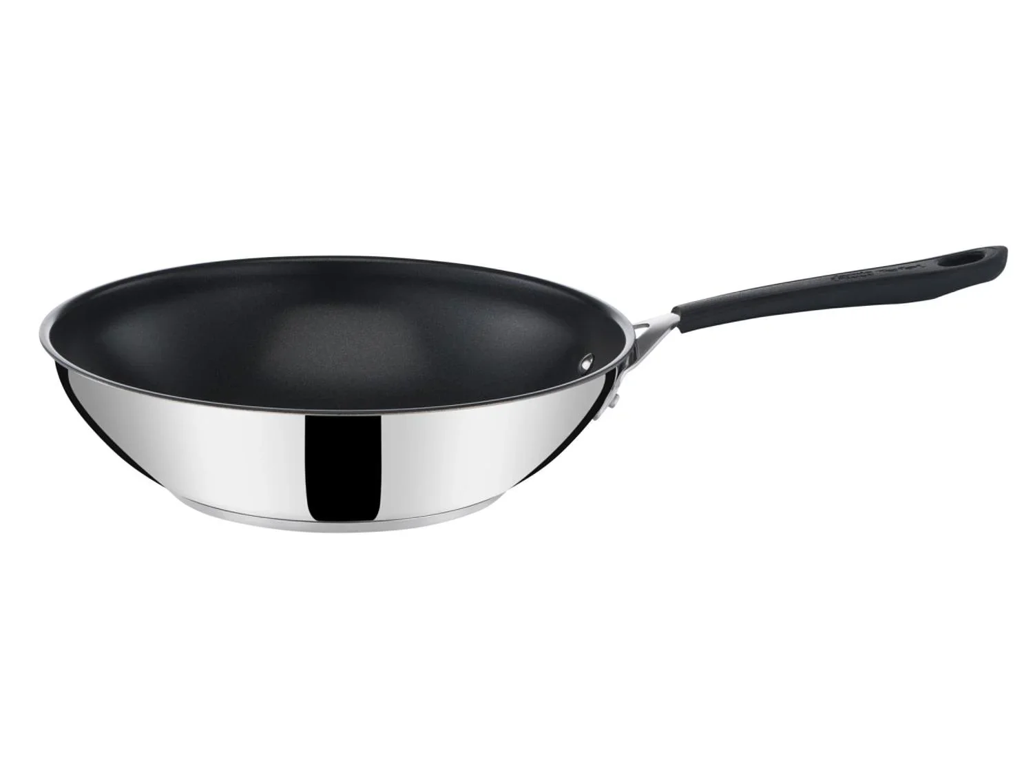Jamie Oliver by Tefal Wok en acier inoxydable Quick & Easy,  28 cm