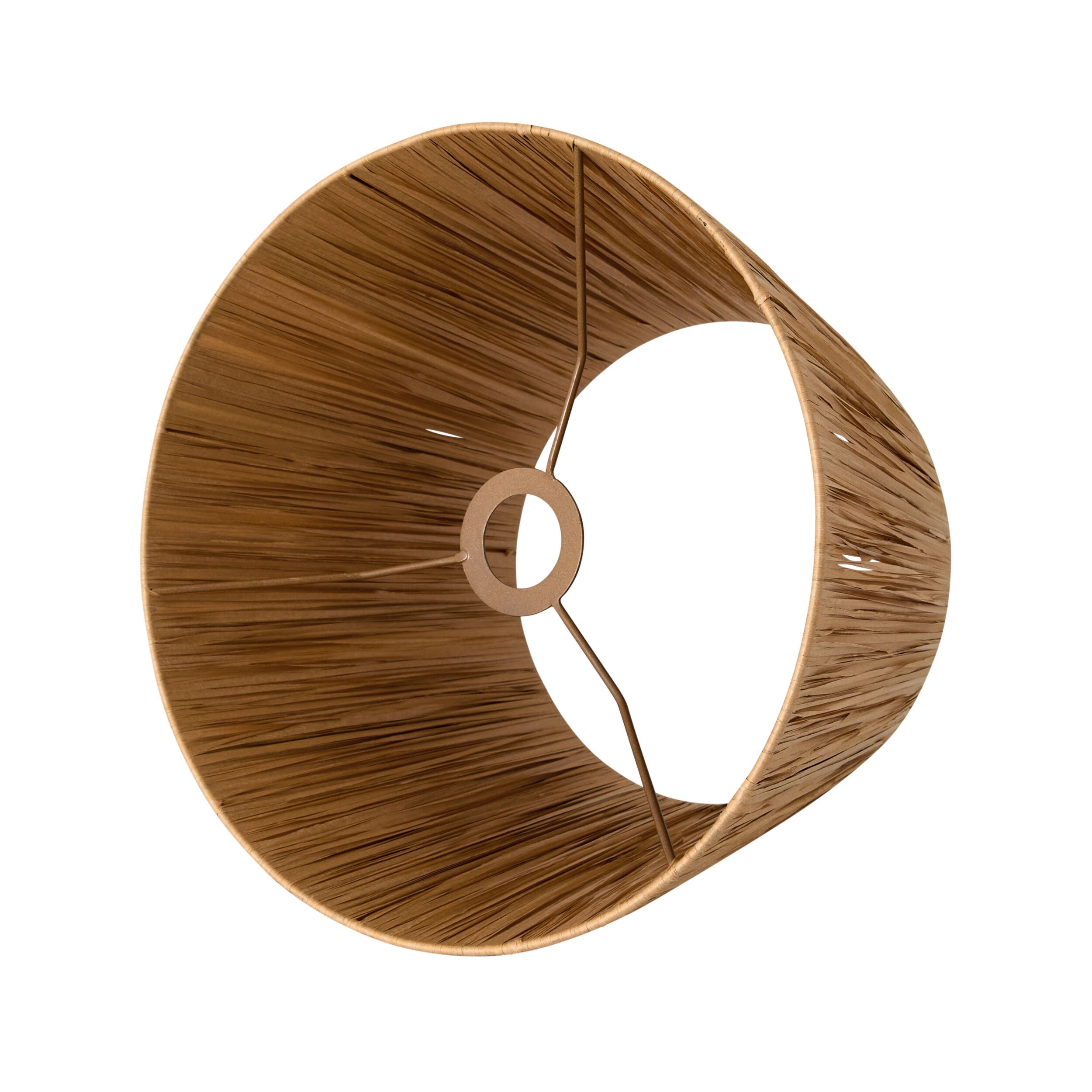 Tapered Raffia Shade 35x25x24cm