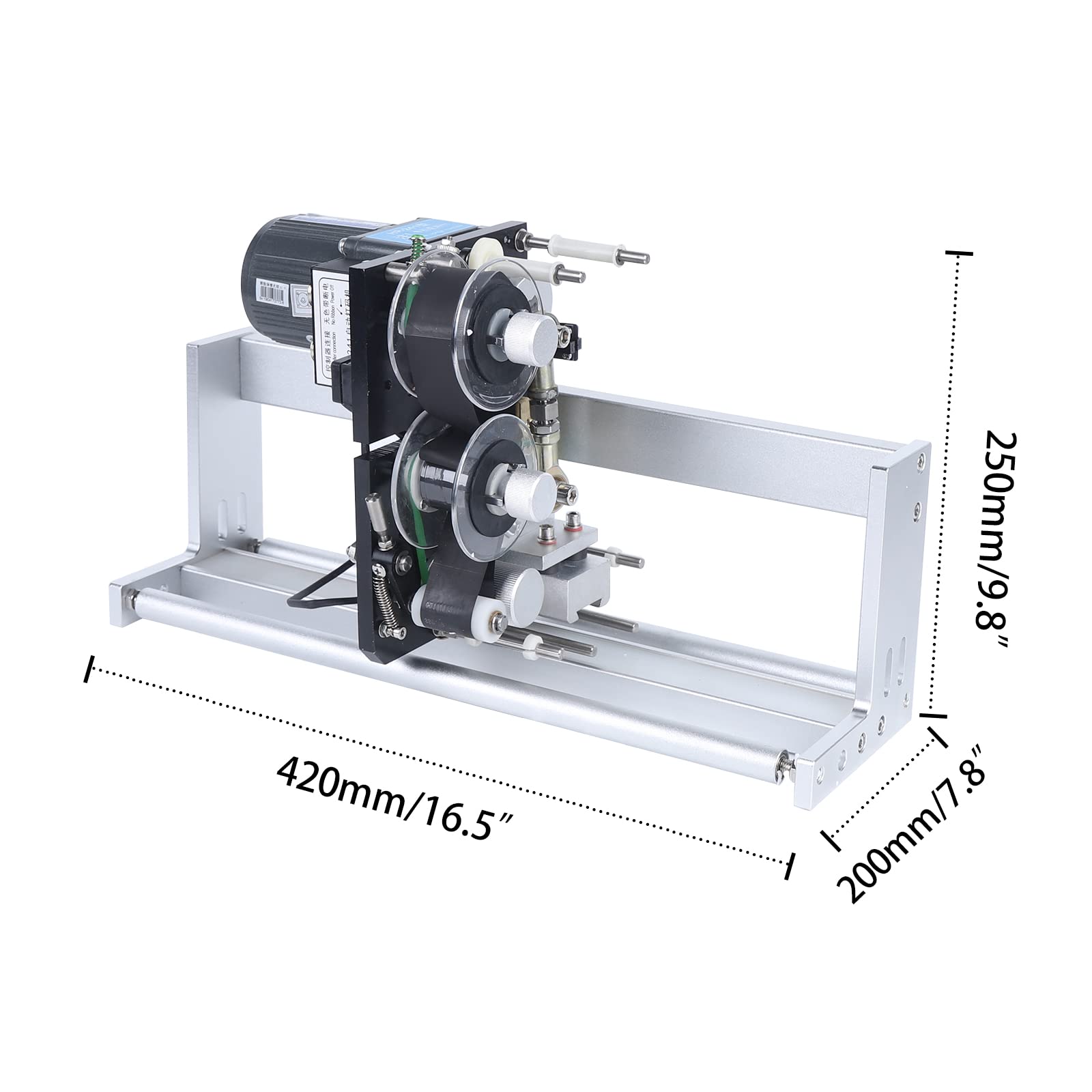 Coding Machine, Automatic Coding Machine Thermal Printing Ribbon Coding Printer Automatic Synchronization Tacking Ribbon Thermal Coding Machine, 120 Times/Minute, 16.5X7.8X9.8 Inch