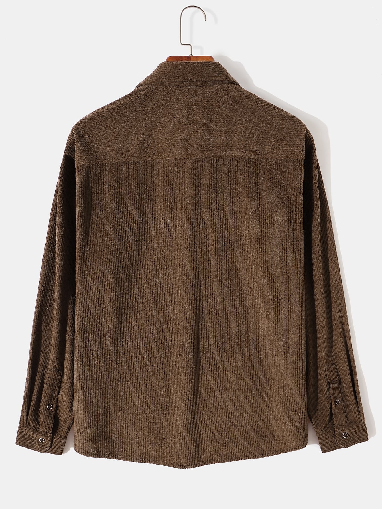 Chemise en velours côtelé à manches longues