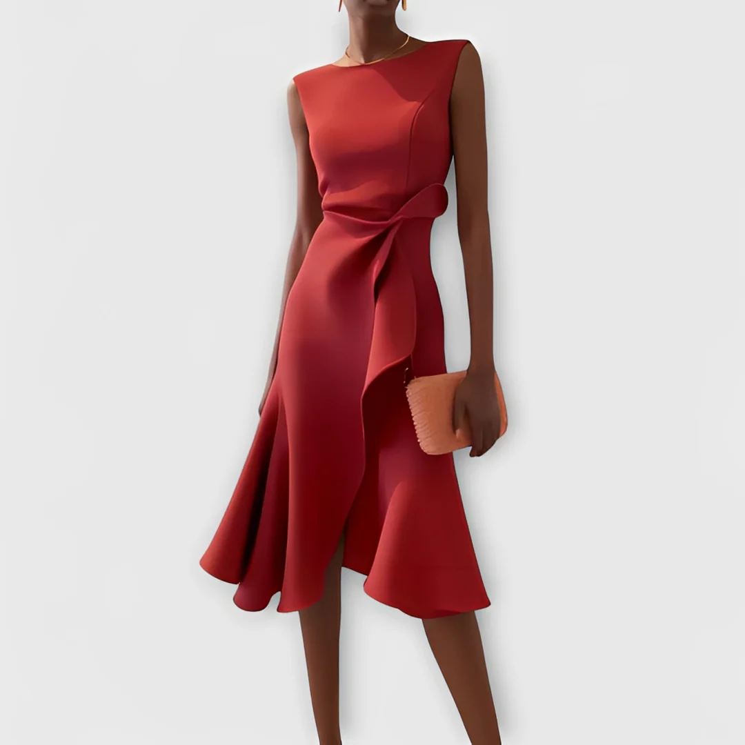 Ariane - Robe midi chic