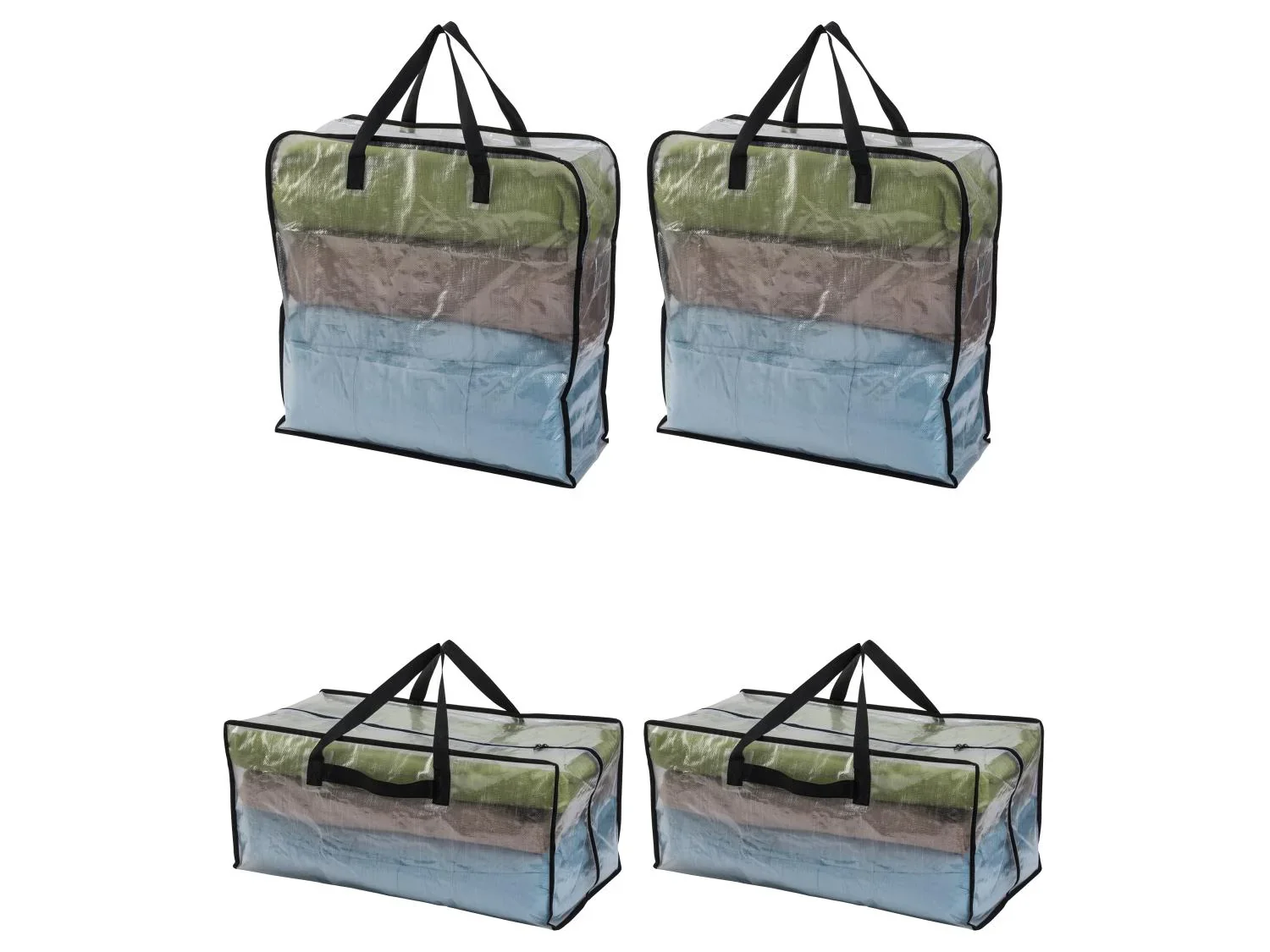W5 Lot de 2 housses de rangement