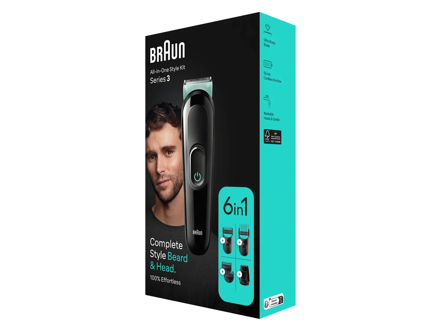 BRAUN Tondeuse tout-en-un MGK3411