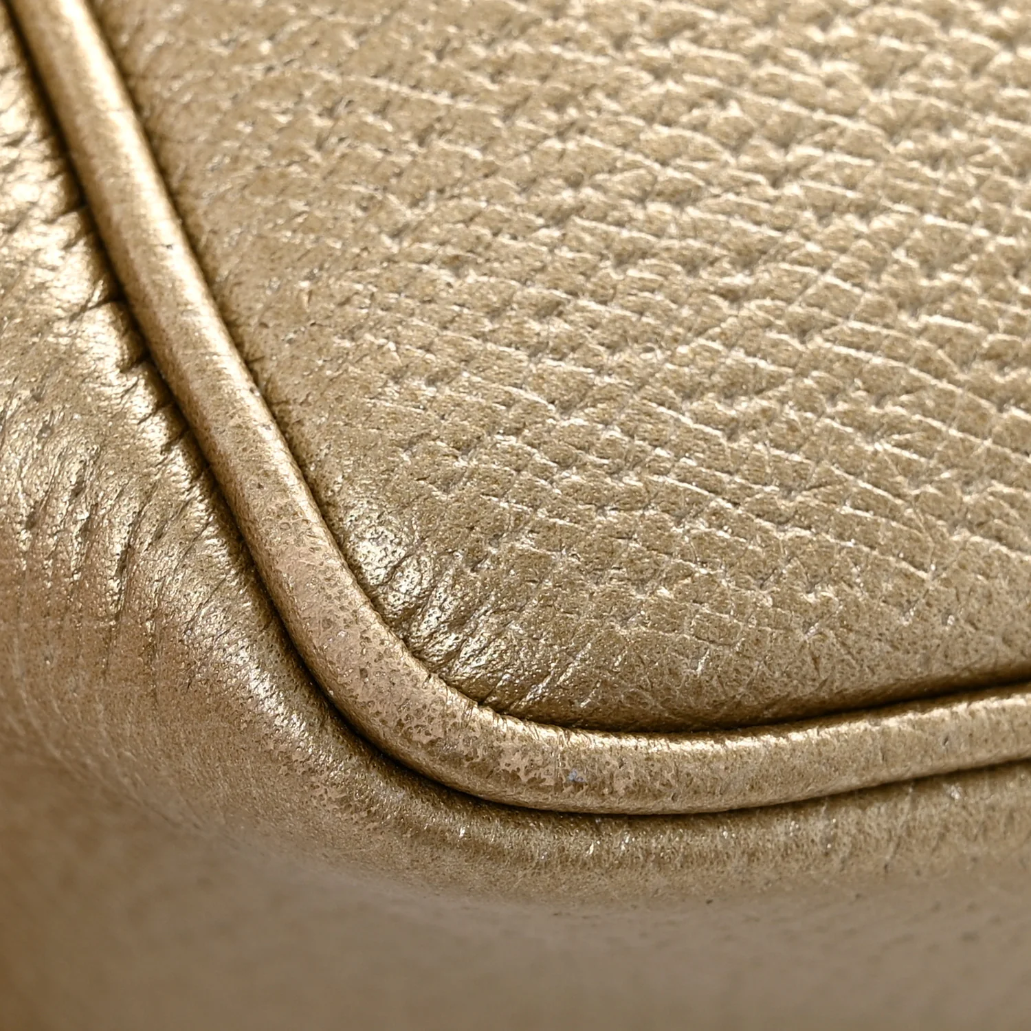 Monogram Mini Bree Tote Golden Beige