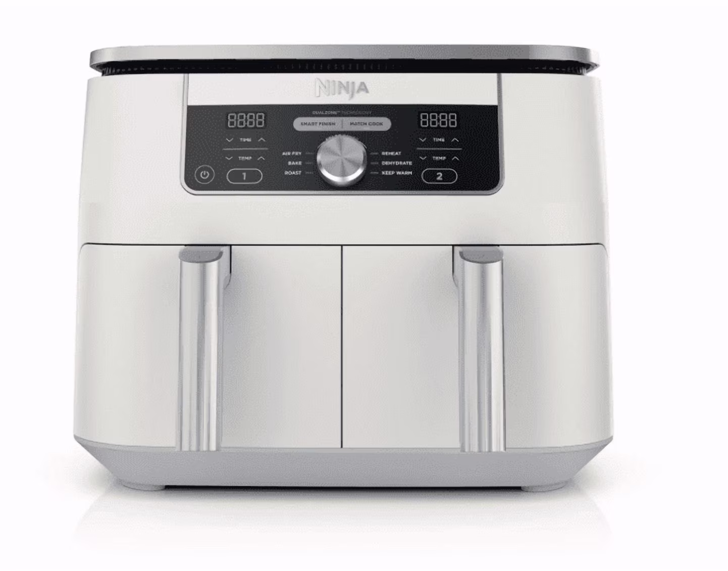 Ninja Foodi 6 - in - 1, 8 Quart 2 - Basket Air Fryer with Dualzone Technology - White