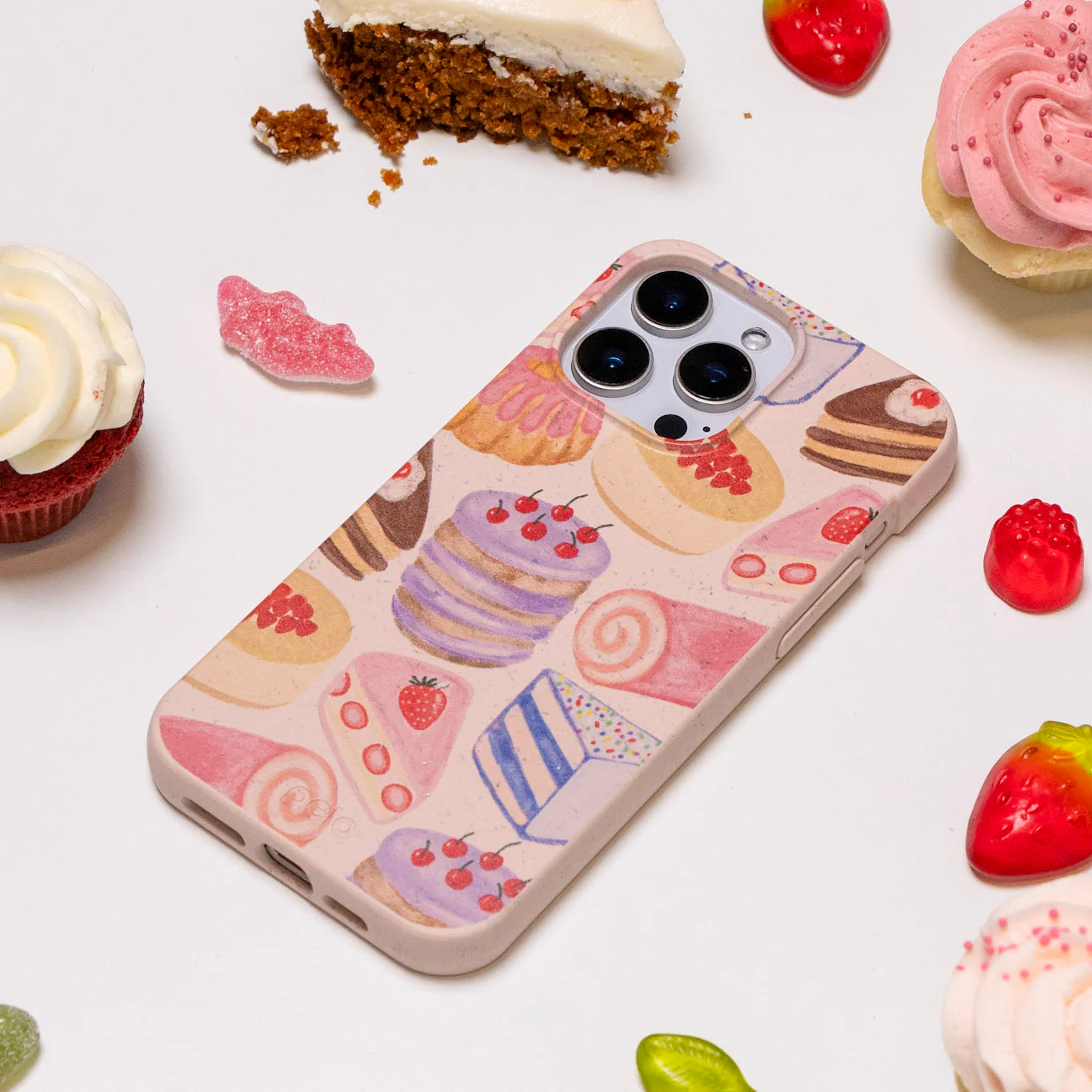 Seashell Crayon Pastries iPhone 17 Pro Max Case