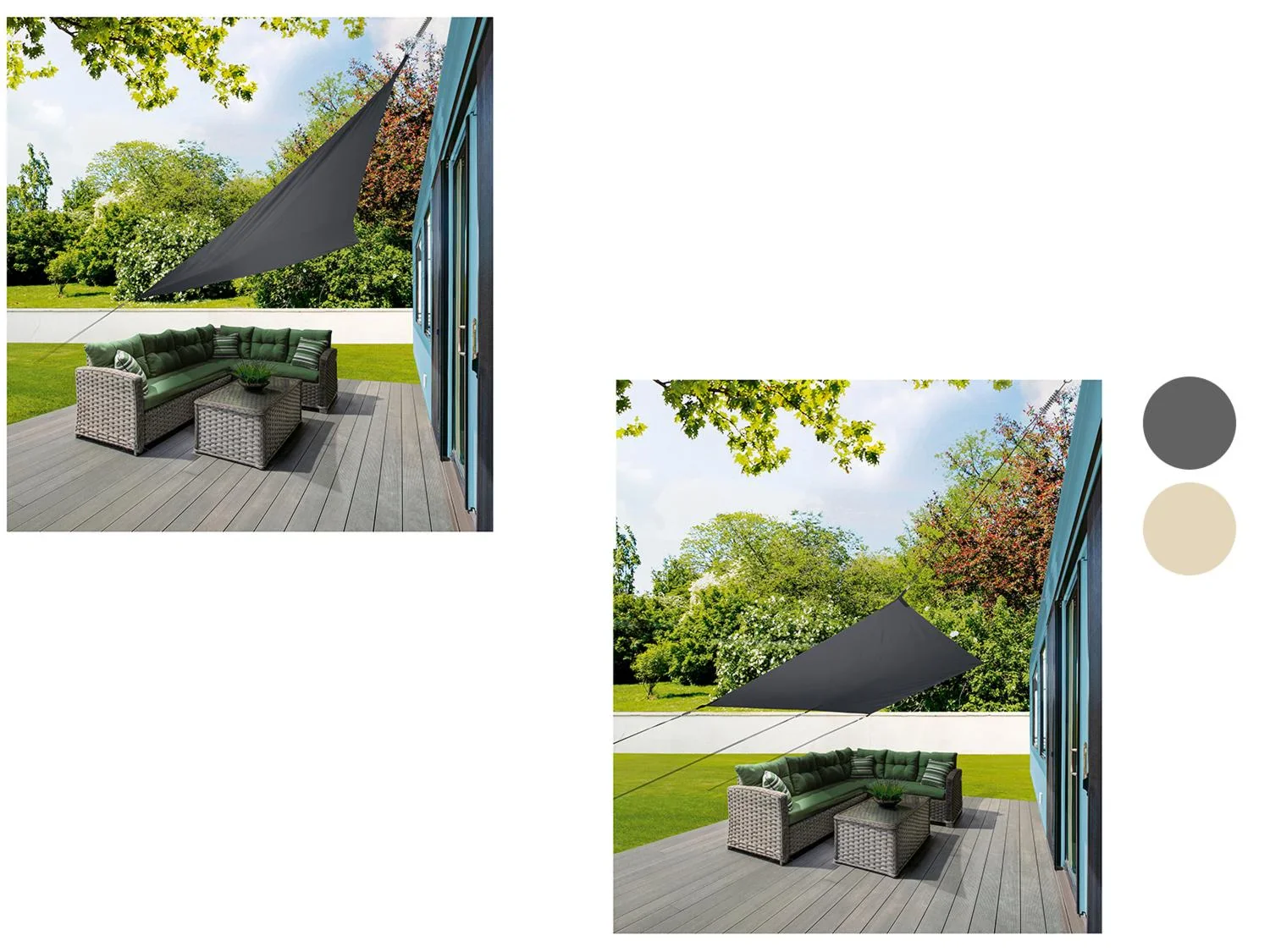 LIVARNO home Voile d'ombrage