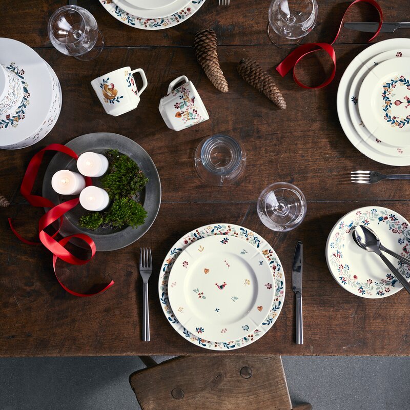 Grand Cru Cottage tallerken 23 cm hvit