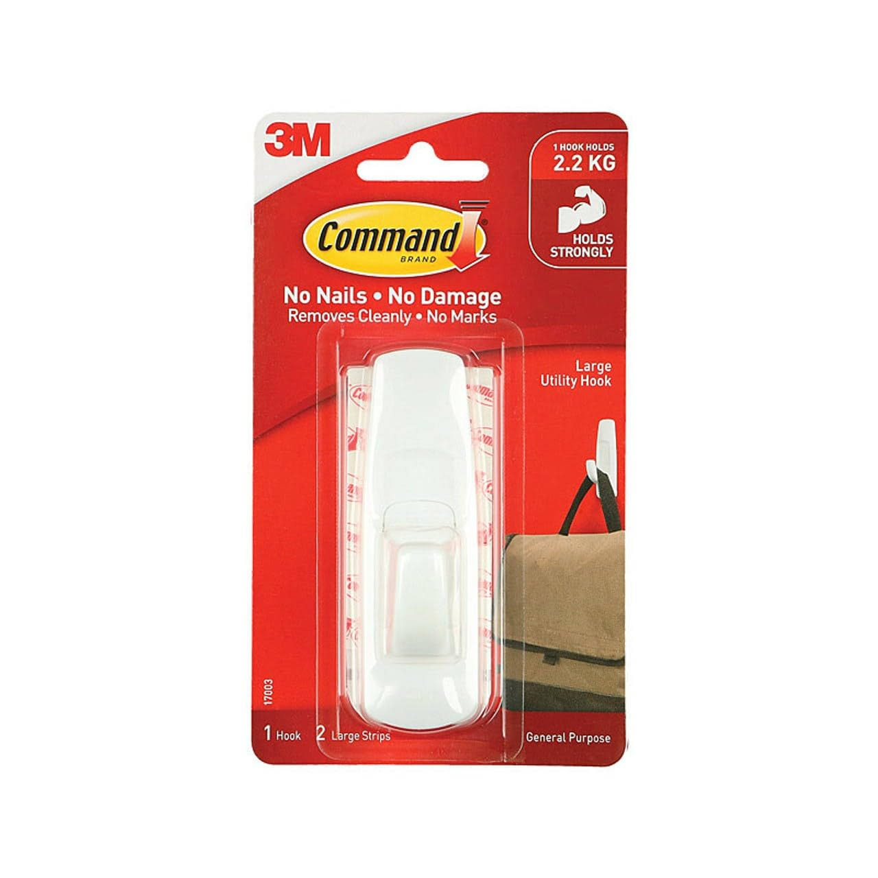 Command Hook 17003ANZ Large Box of 6