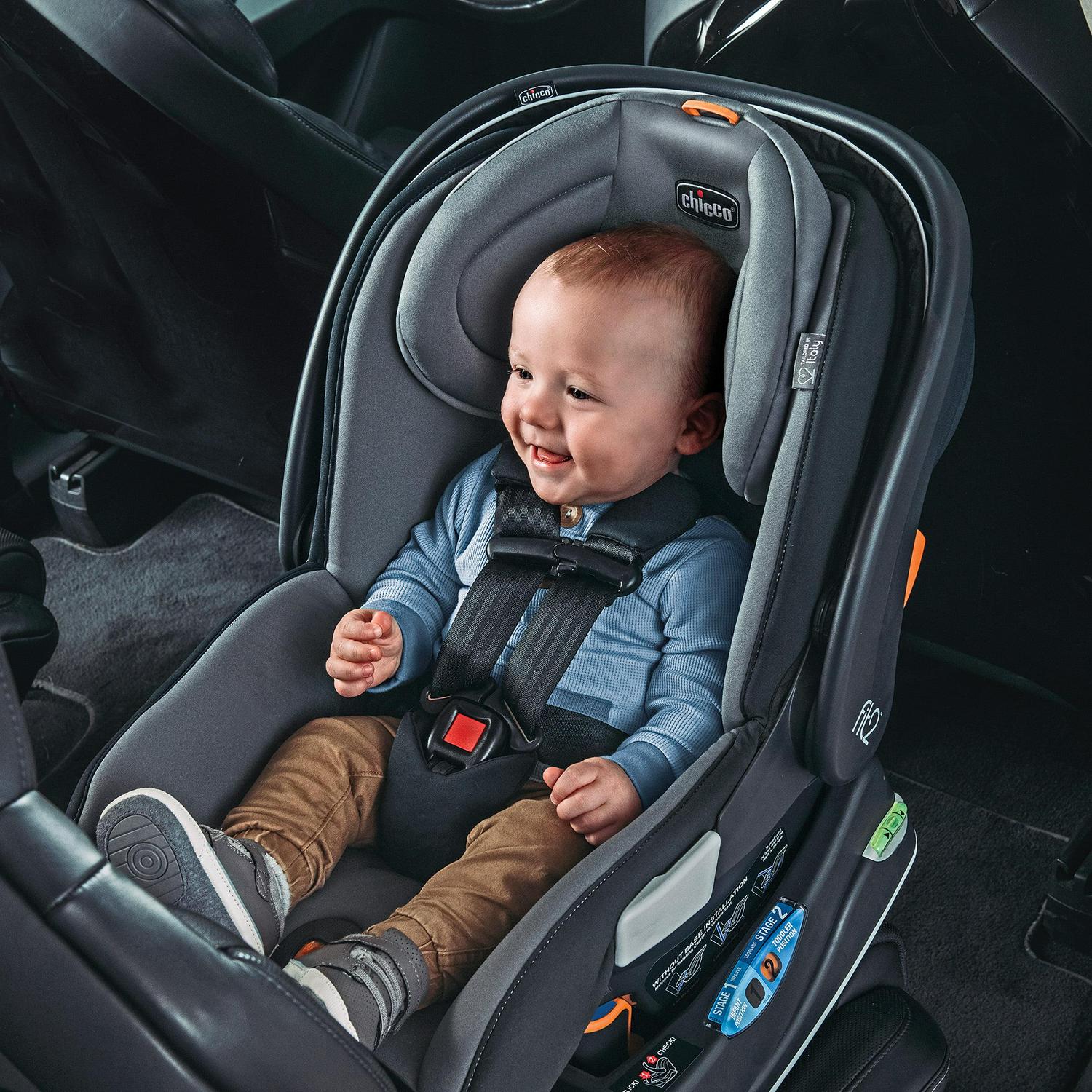 Chicco Fit2 Adapt Infant & Toddler Car Seat - Ember (Black). New