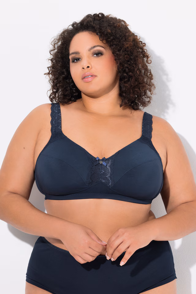 Lace Detail Underwire-Free Bralette