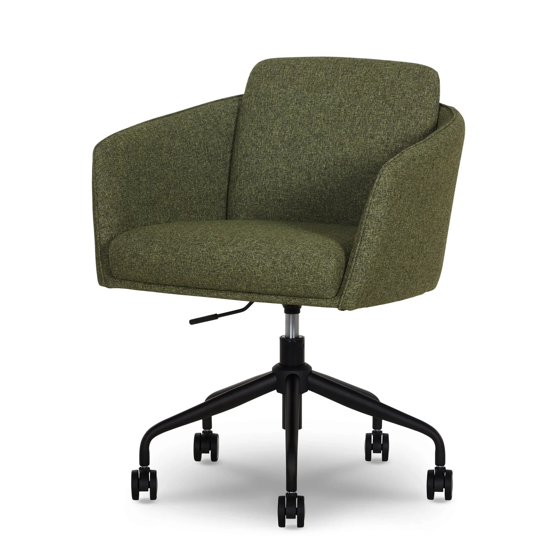 Better Homes & Gardens Juliet Office Chair, Ivory Boucle and Matte Black