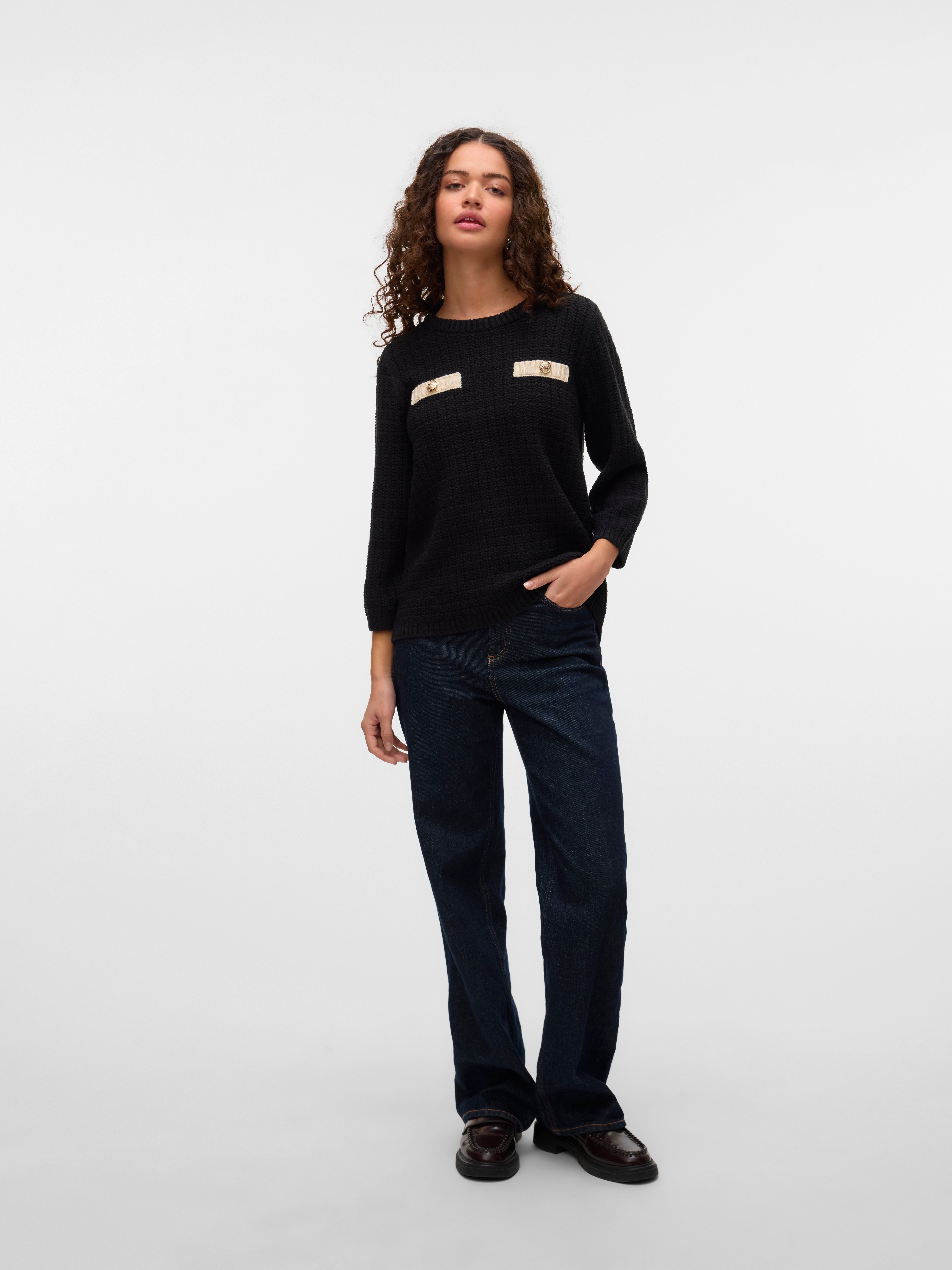 VERO MODA® VMHARPER Knitted pullover