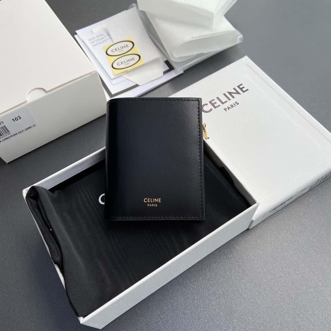 【セリーヌ】女性 人気 トリオンフ コンパクト ウォレット