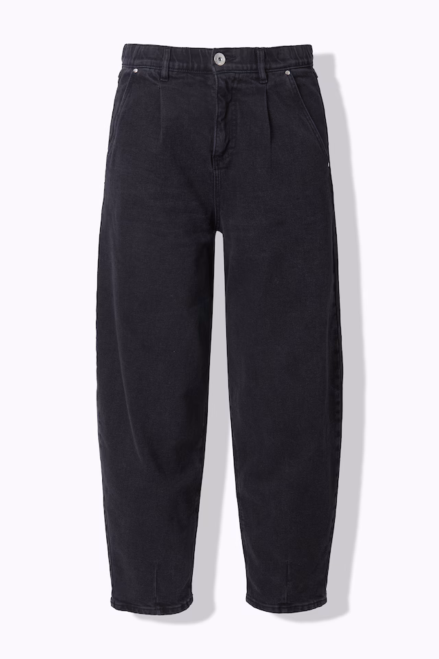 5 Pocket Denim Twill Balloon Pants