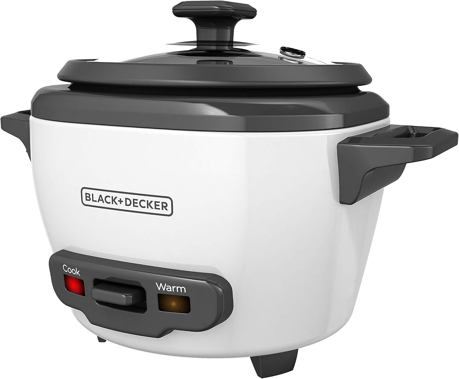 BLACK+DECKER 16-Cup Rice Cooker, RC516, 8-Cup Uncooked Rice, Steaming Basket, Removable Non-Stick Bowl, One Touch