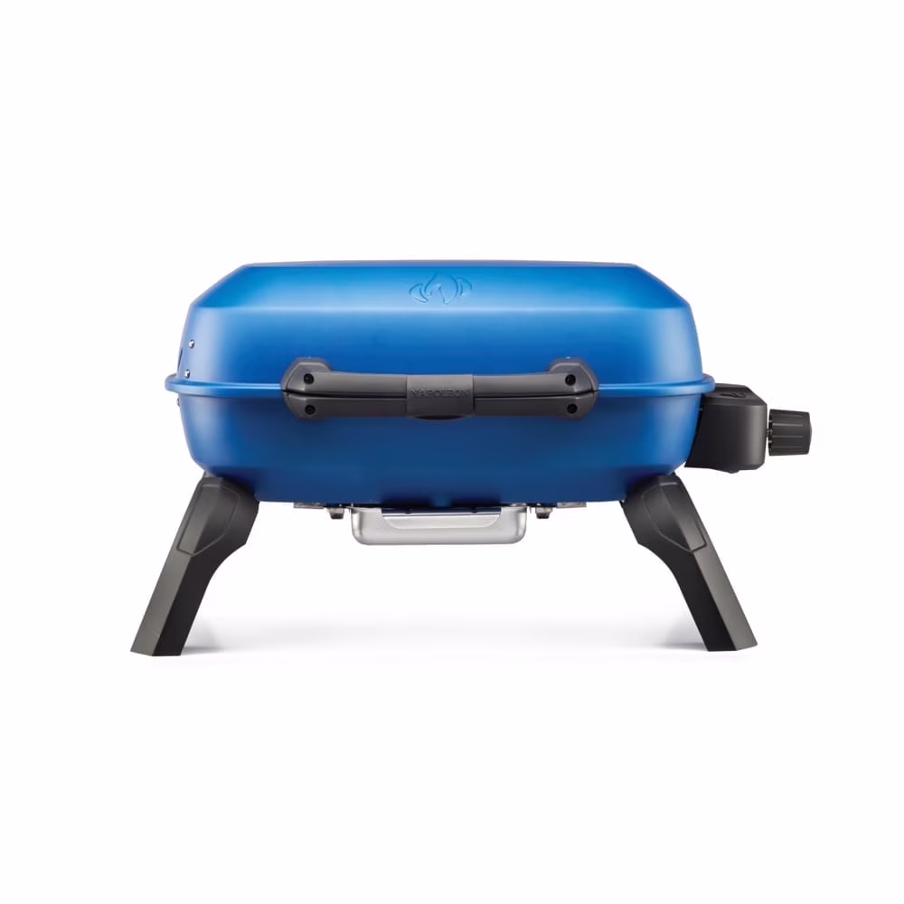 TravelQ 240 1-Burner Portable Propane Gas Grill in Blue(Blue)