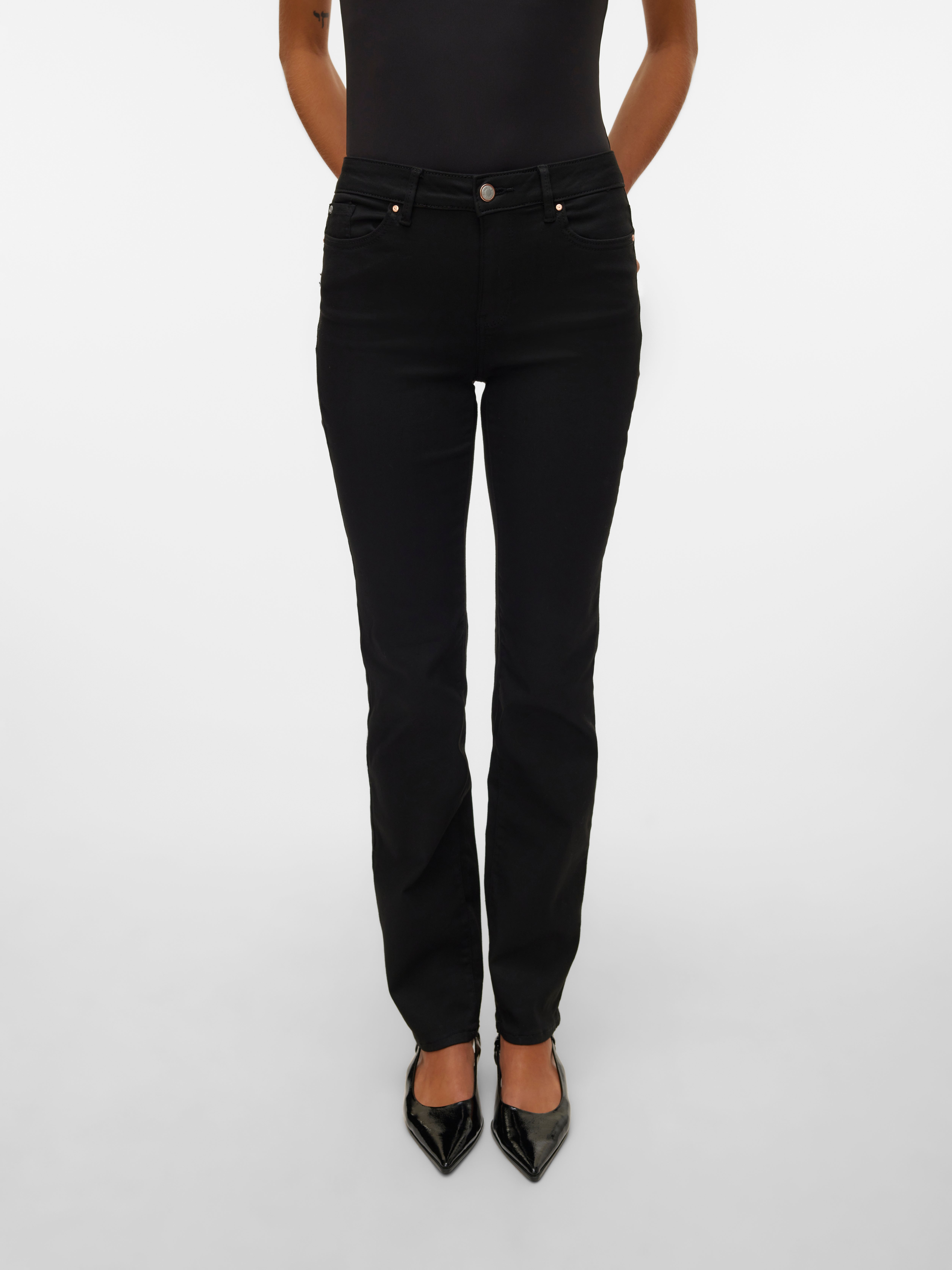 VERO MODA® VMFLASH Mid rise Straight Fit Jeans
