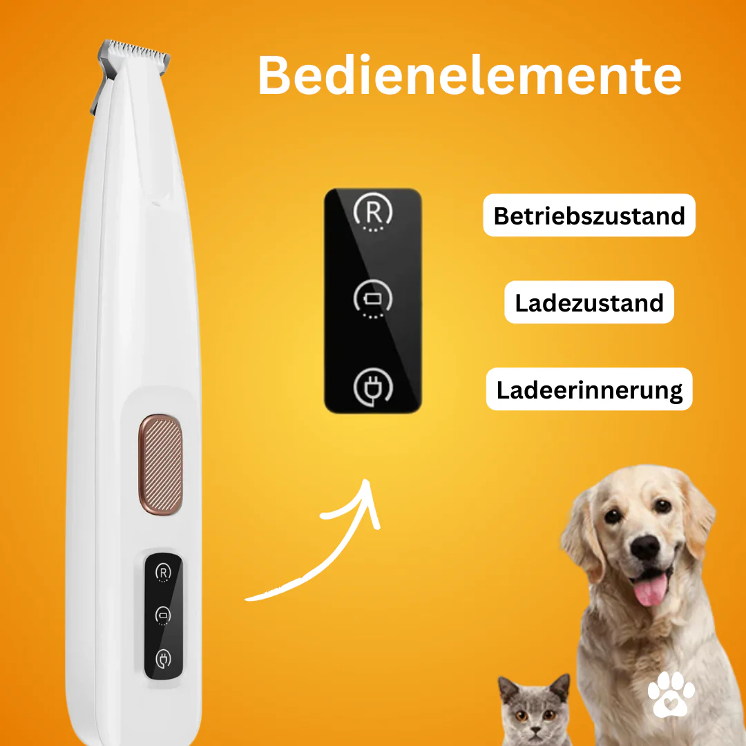 Pfötchentrimmer - Sicher & Leise