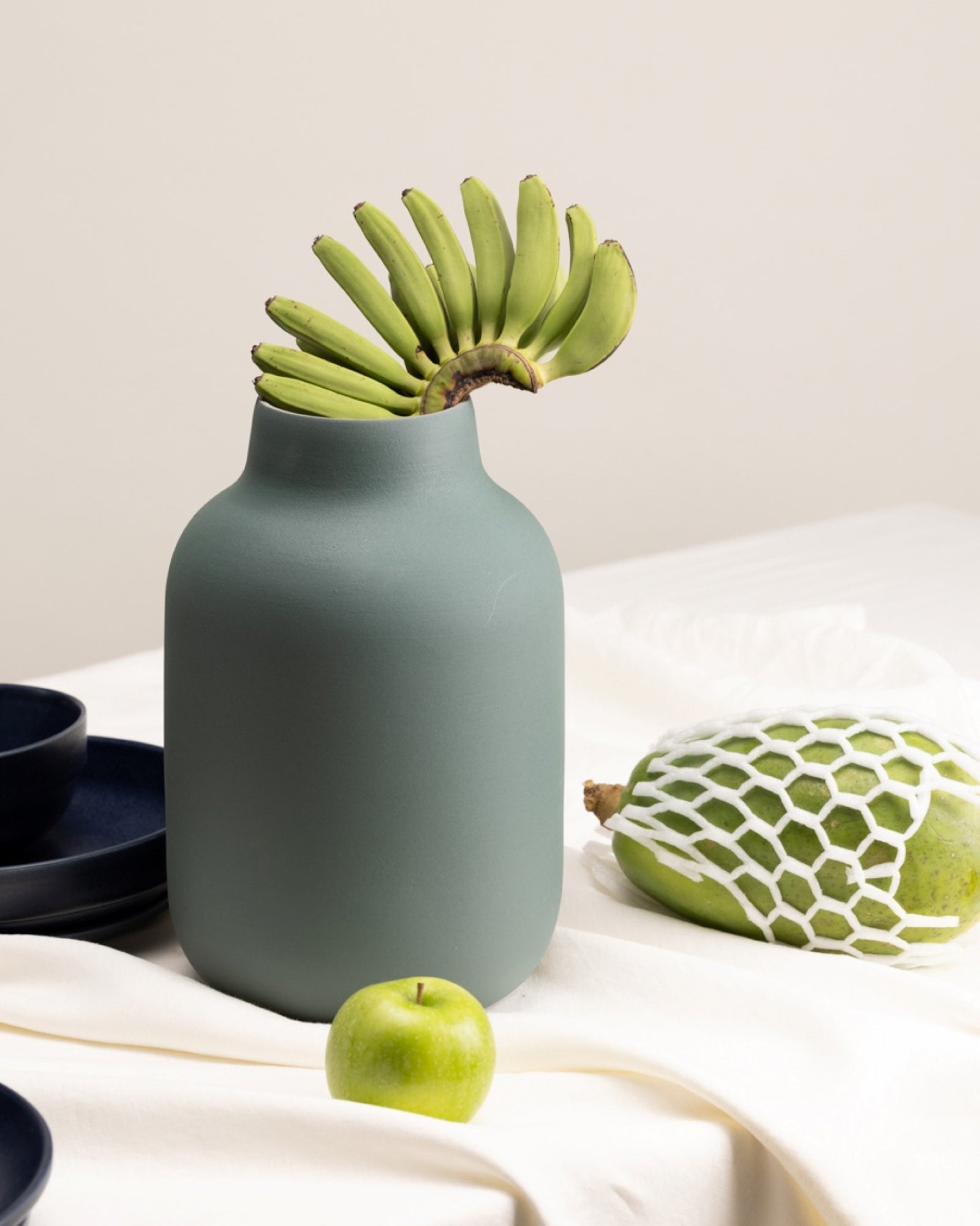 NUNO - VASE L ECO GREEN