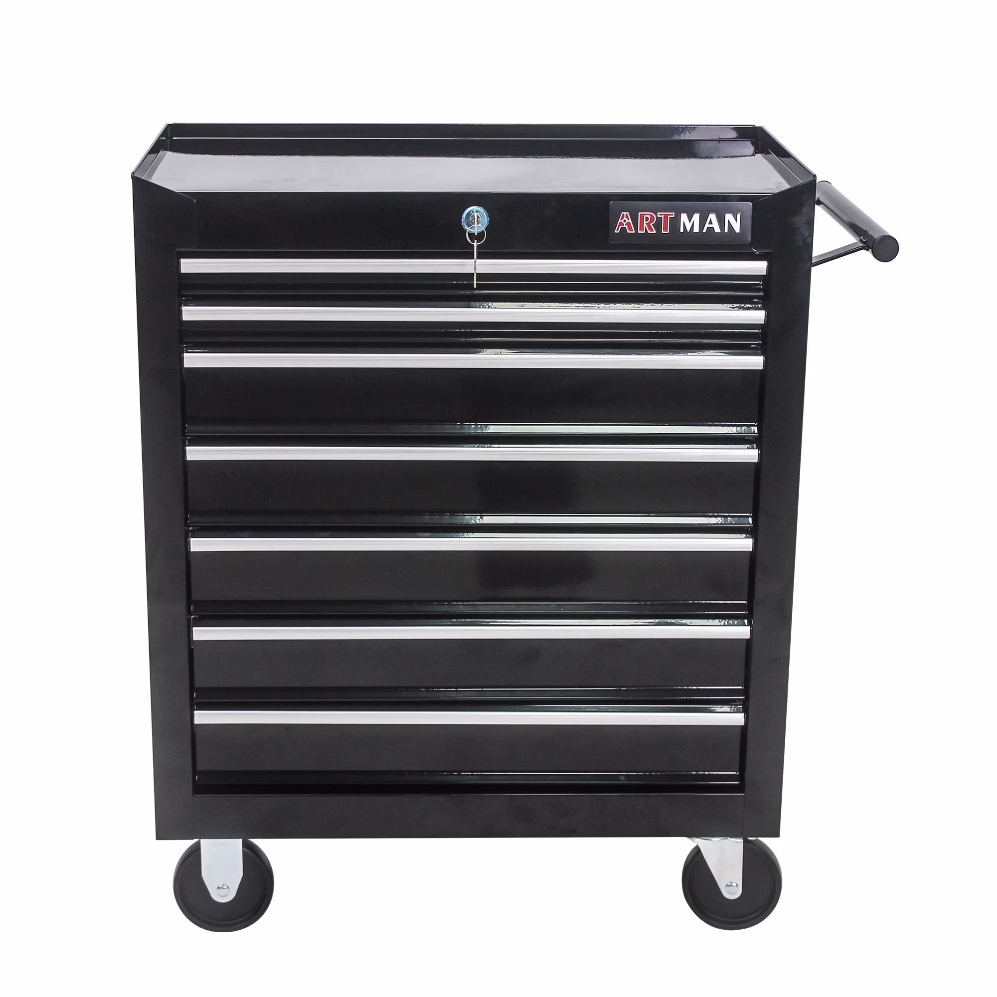 ARTMAN 7 Drawer Tool Rolling Storage Cart ,Tool Boxes Tool Chest with Wheels and Drawers for Garage Workshop Warehouse