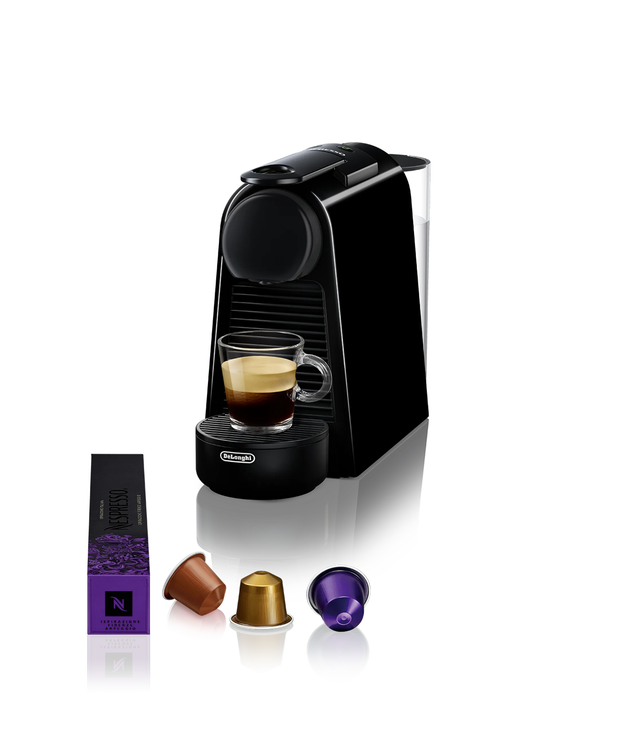 De'Longhi Nespresso Koffiemachine Essenza Mini Glossy Black