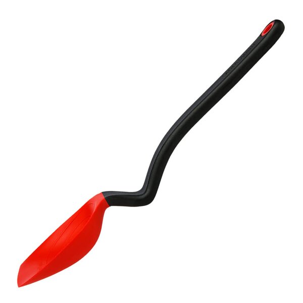 Silikonskje 28 cm rød