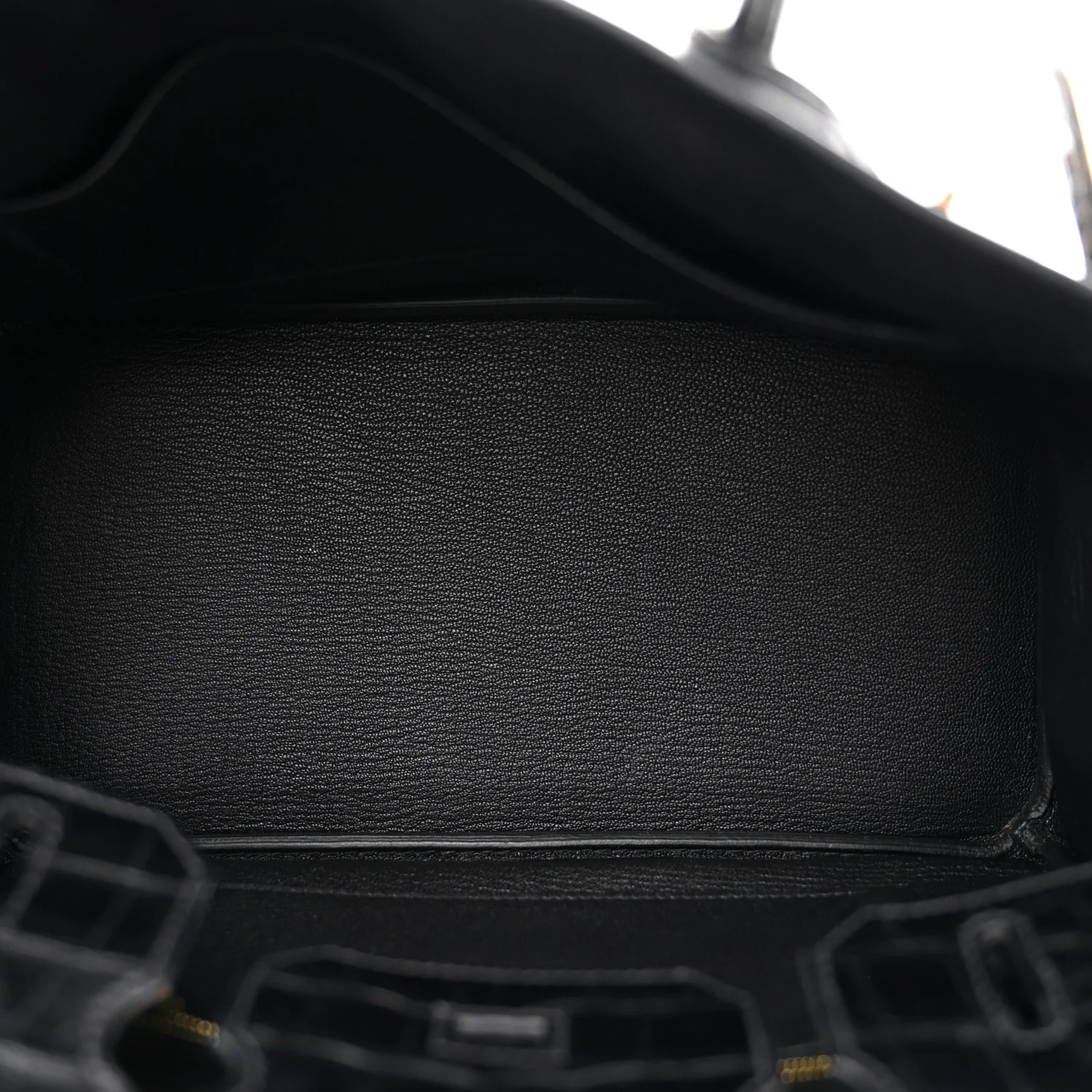 Togo Matte Alligator Birkin Touch 30 Black