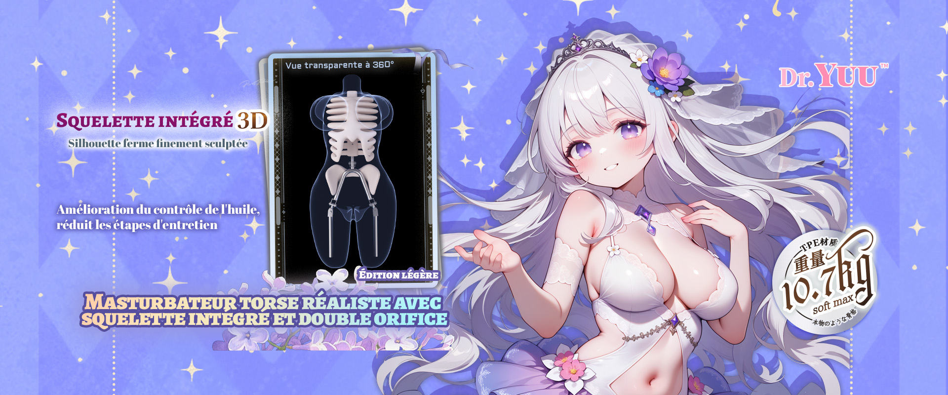 Dr.YUU Torse sexuel articulé Princesse Lily Version Jeunesse