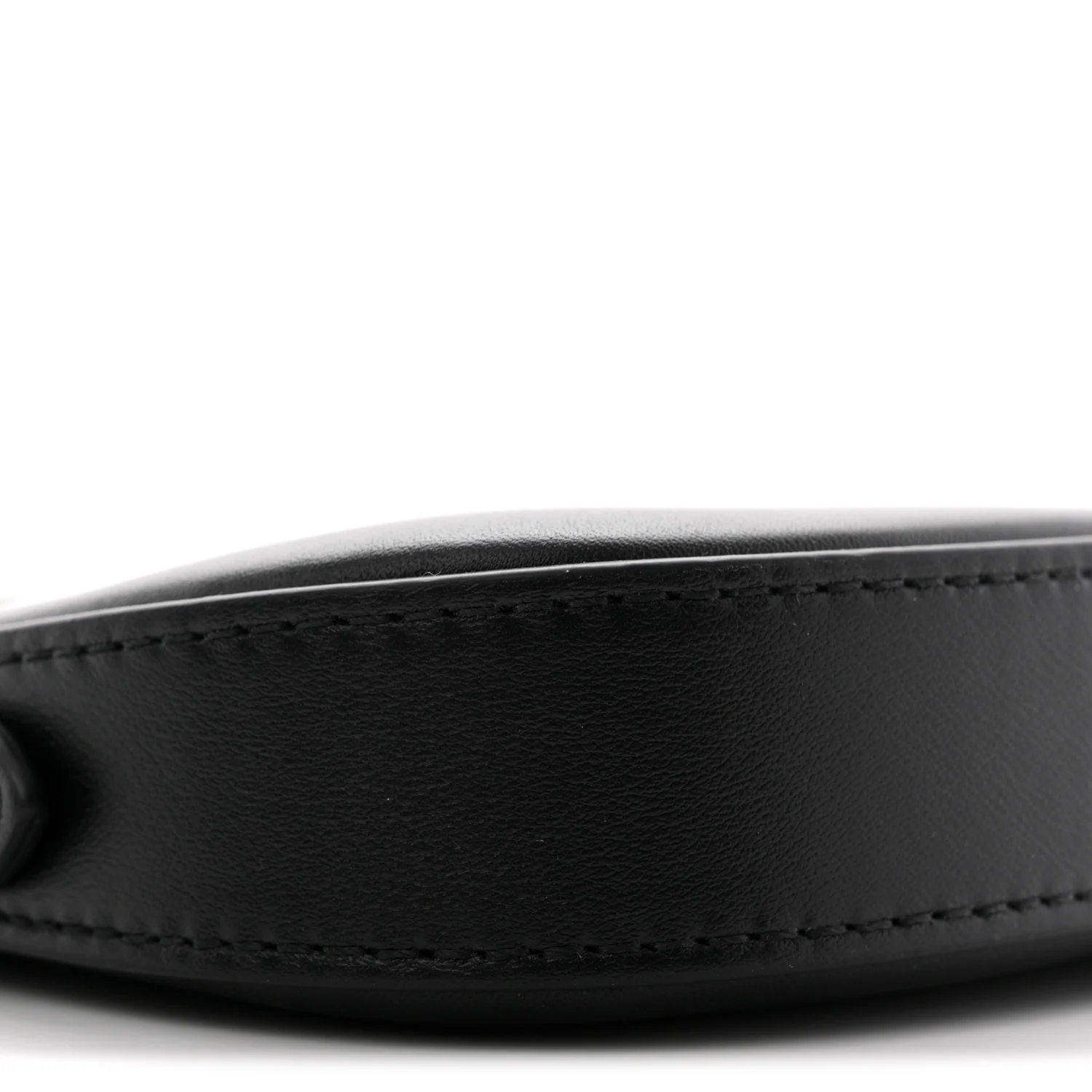 Calfskin LV Bloom Pochette  Black