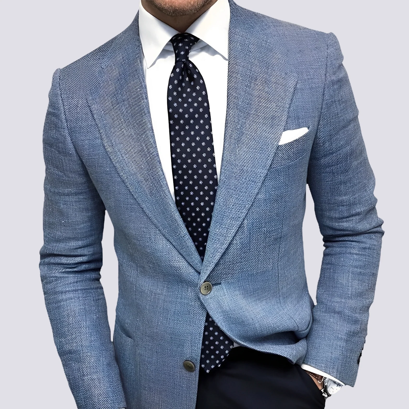 Tristan – Veste de costume pour hommes – pour occasions festives