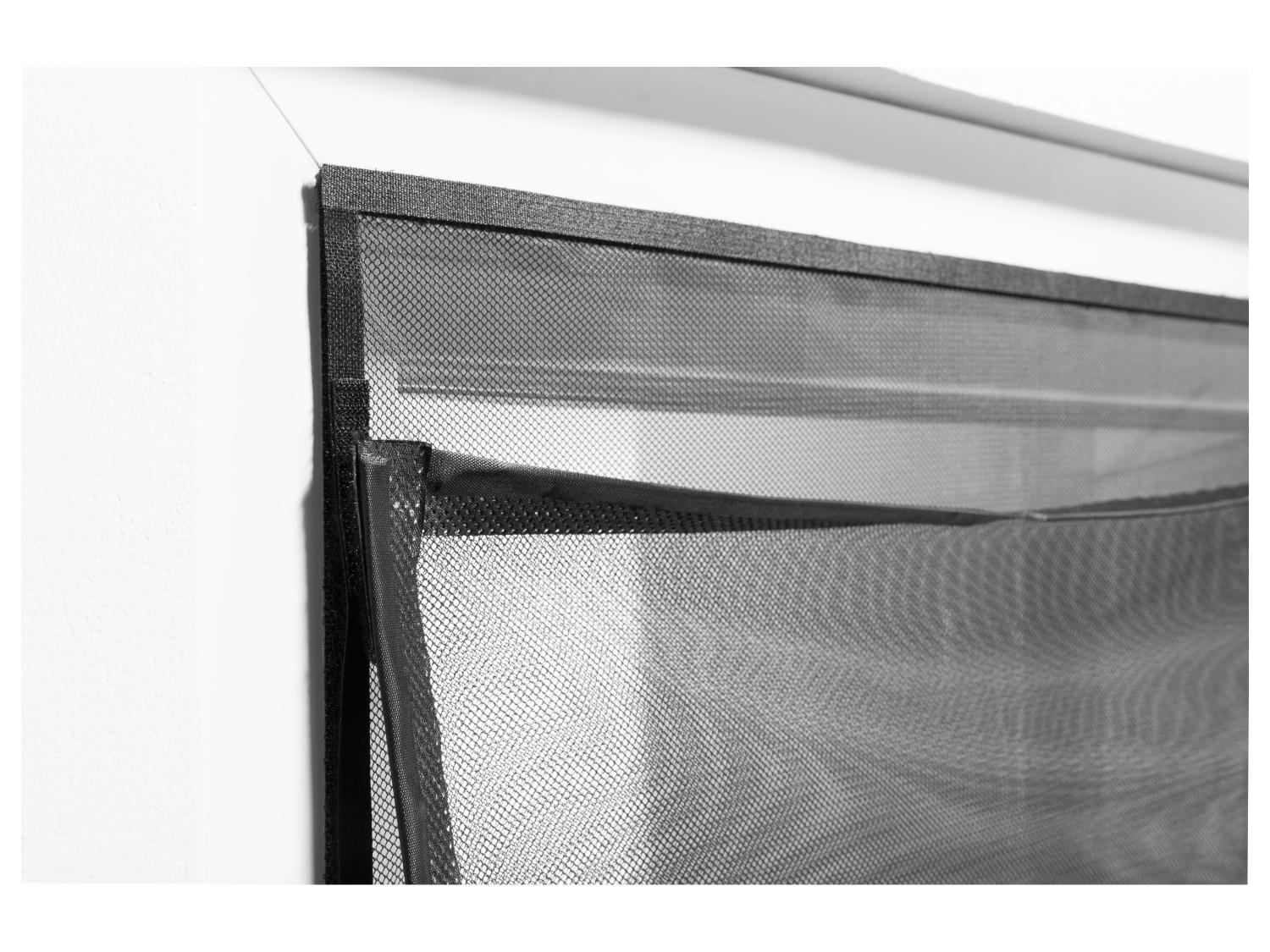 LIVARNO Moustiquaire de fentre avec fermeture magntique, 130 x 150 cm