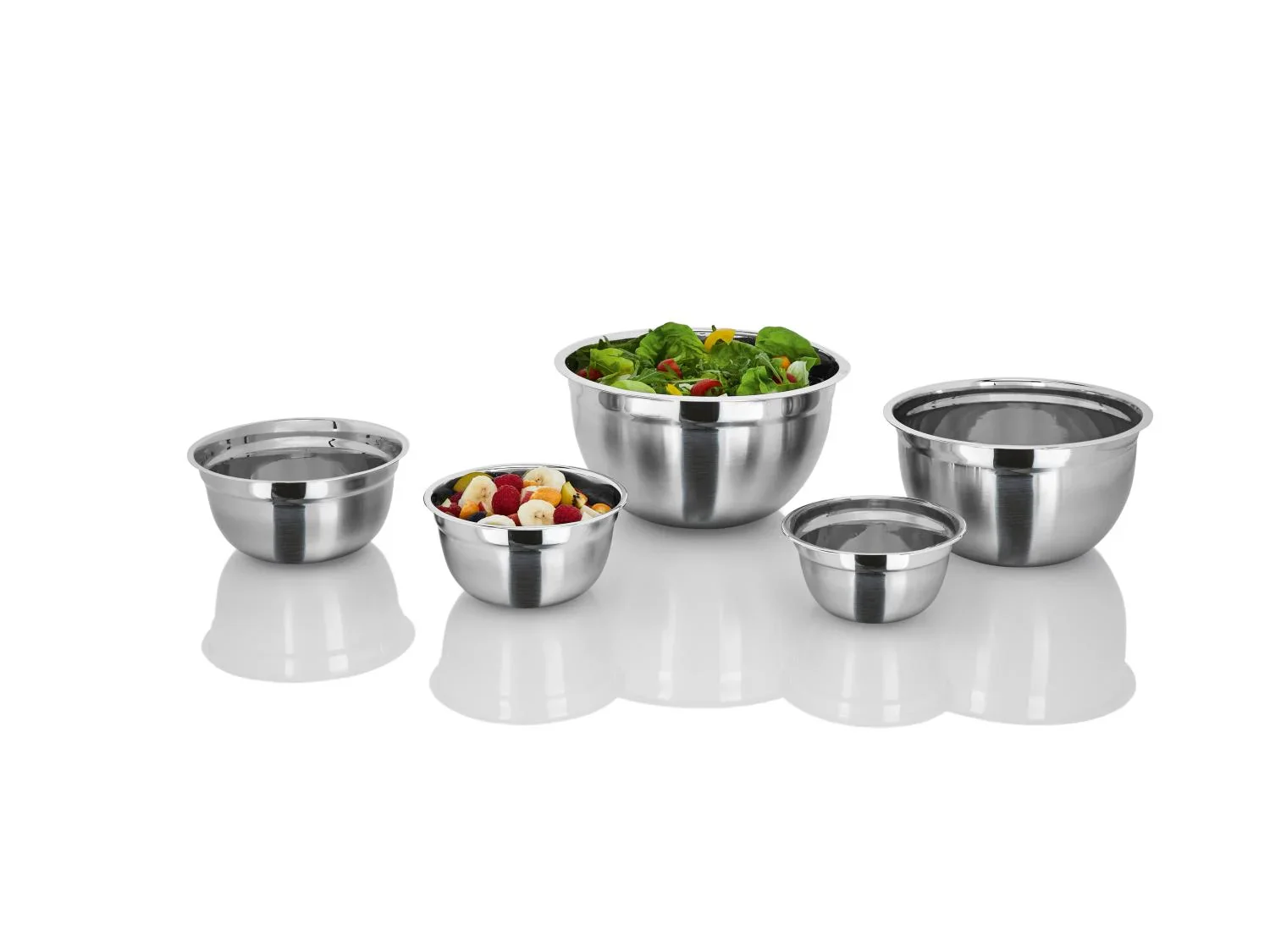 LIVARNO home Set de saladiers en inox