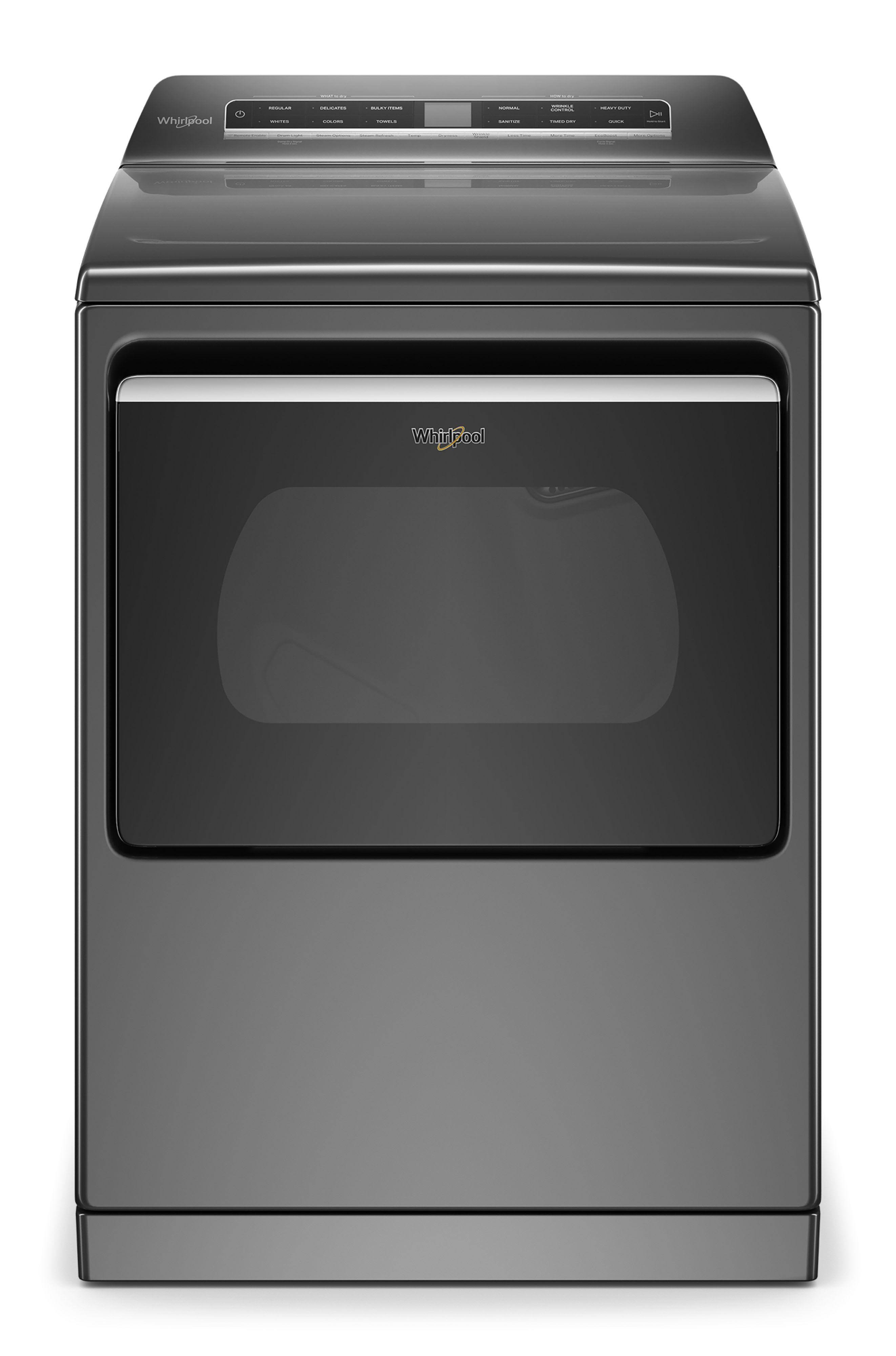 Whirlpool 7.4 Cu. ft. Top Load Electric Dryer with Advanced Moisture Sensing (WED8127LC)