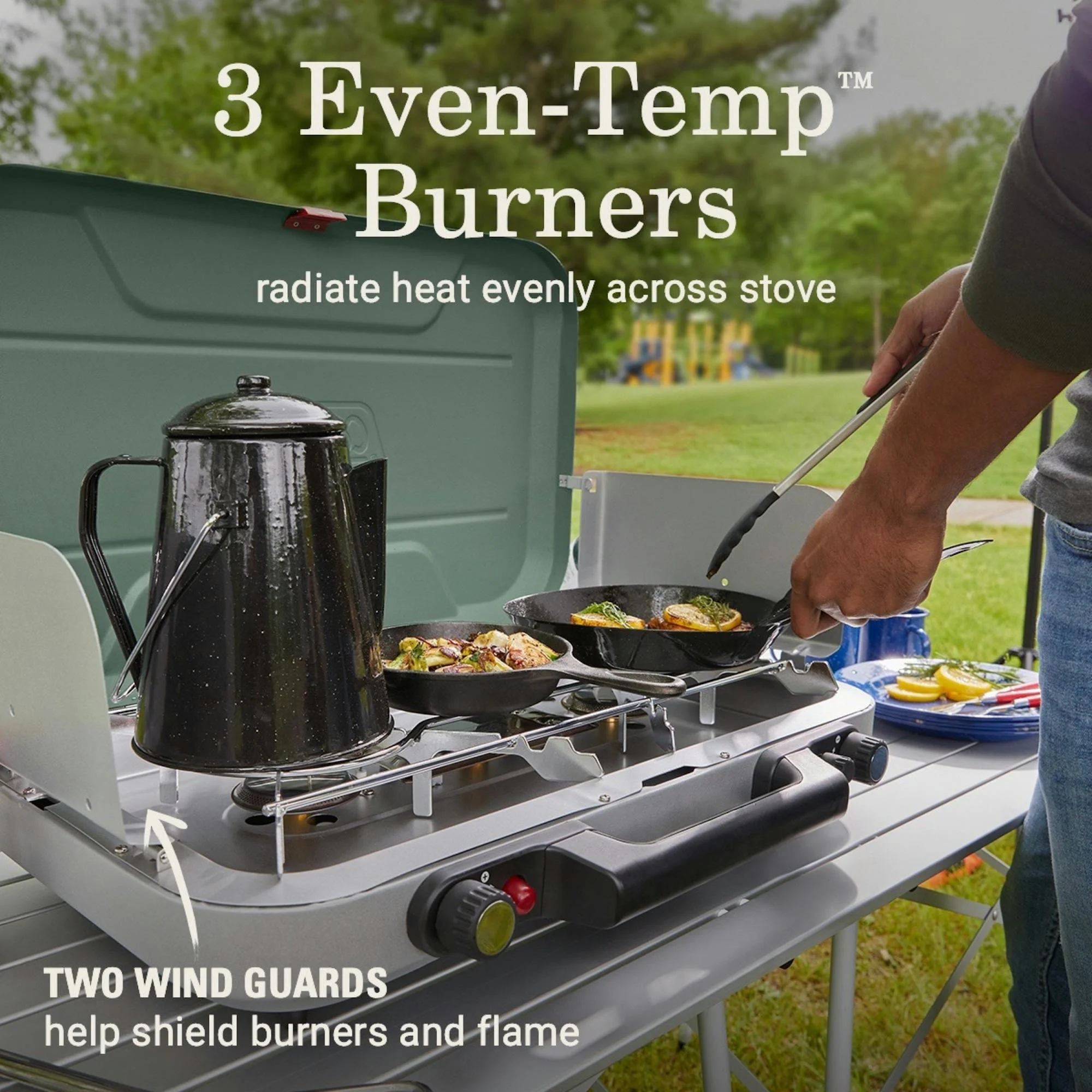 Cascade™ 328 3-Burner Camping Stove - Image 3