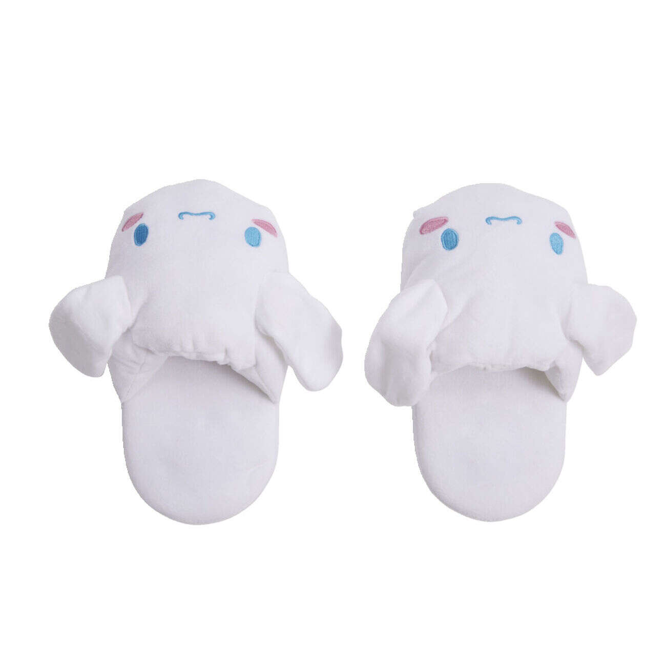 Chaussons mules tête de lapin blanc T36 à T45