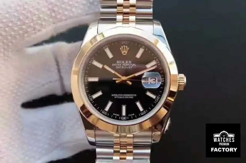 Rolex Datejust 41 126303 Gold Wrapped Black Dial