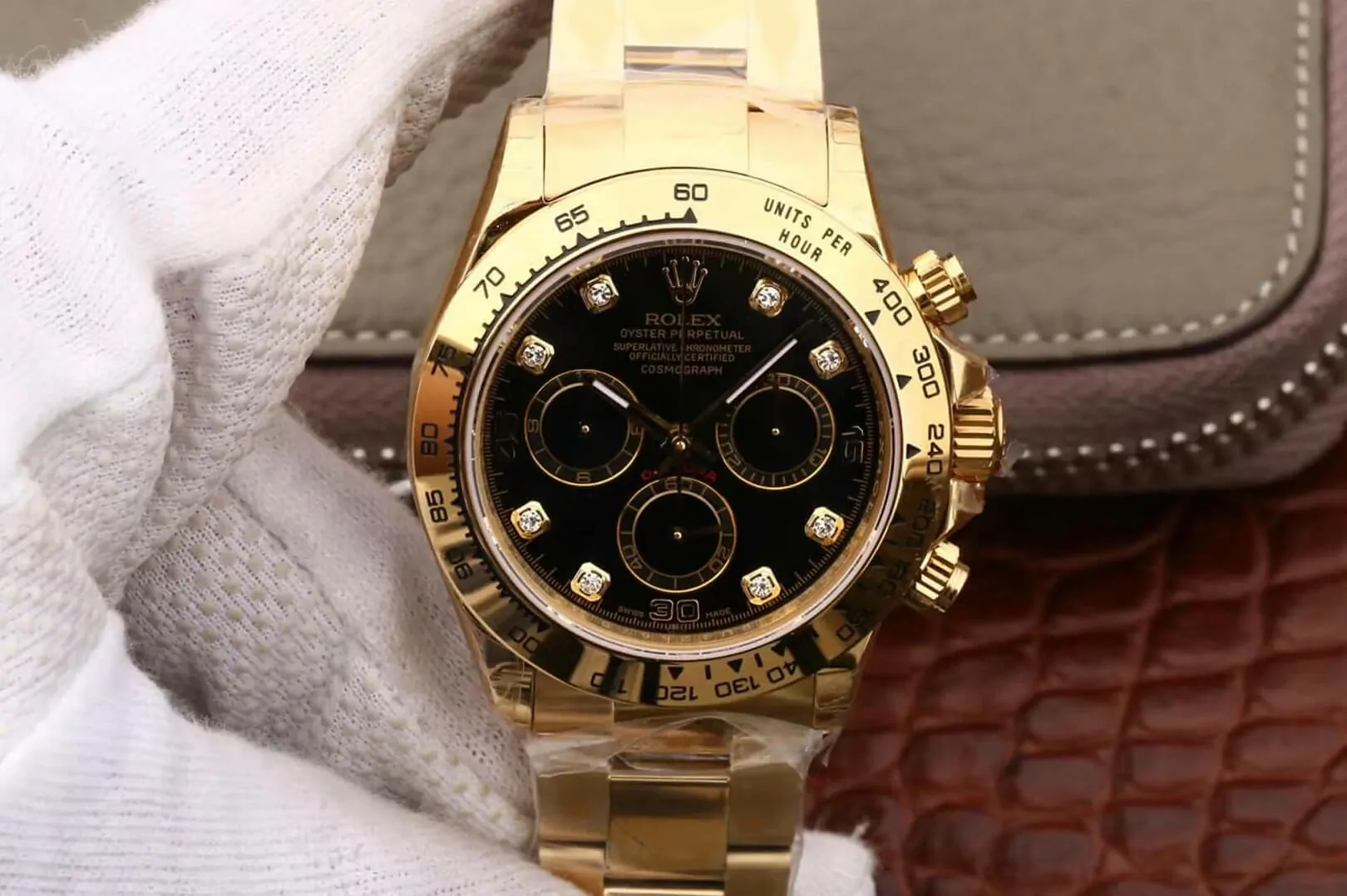 Rolex Daytona Cosmograph M116508-0008 JH Factory Stainless Steel Bezel