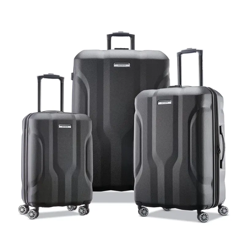 Onyx Black Pivot 2 3 Piece Set Spinner Luggage | 3752-OEPVI - SAMSONITE OUTLET