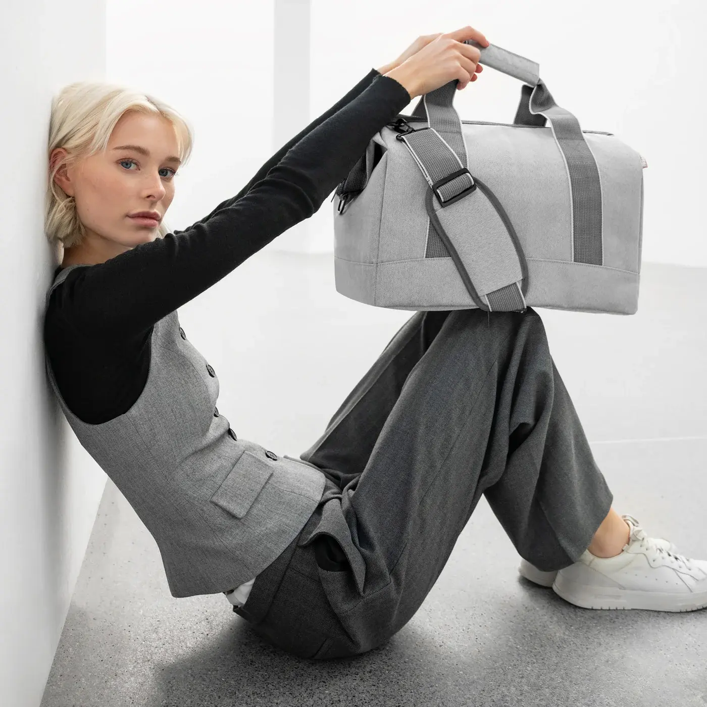 allrounder M herringbone grey