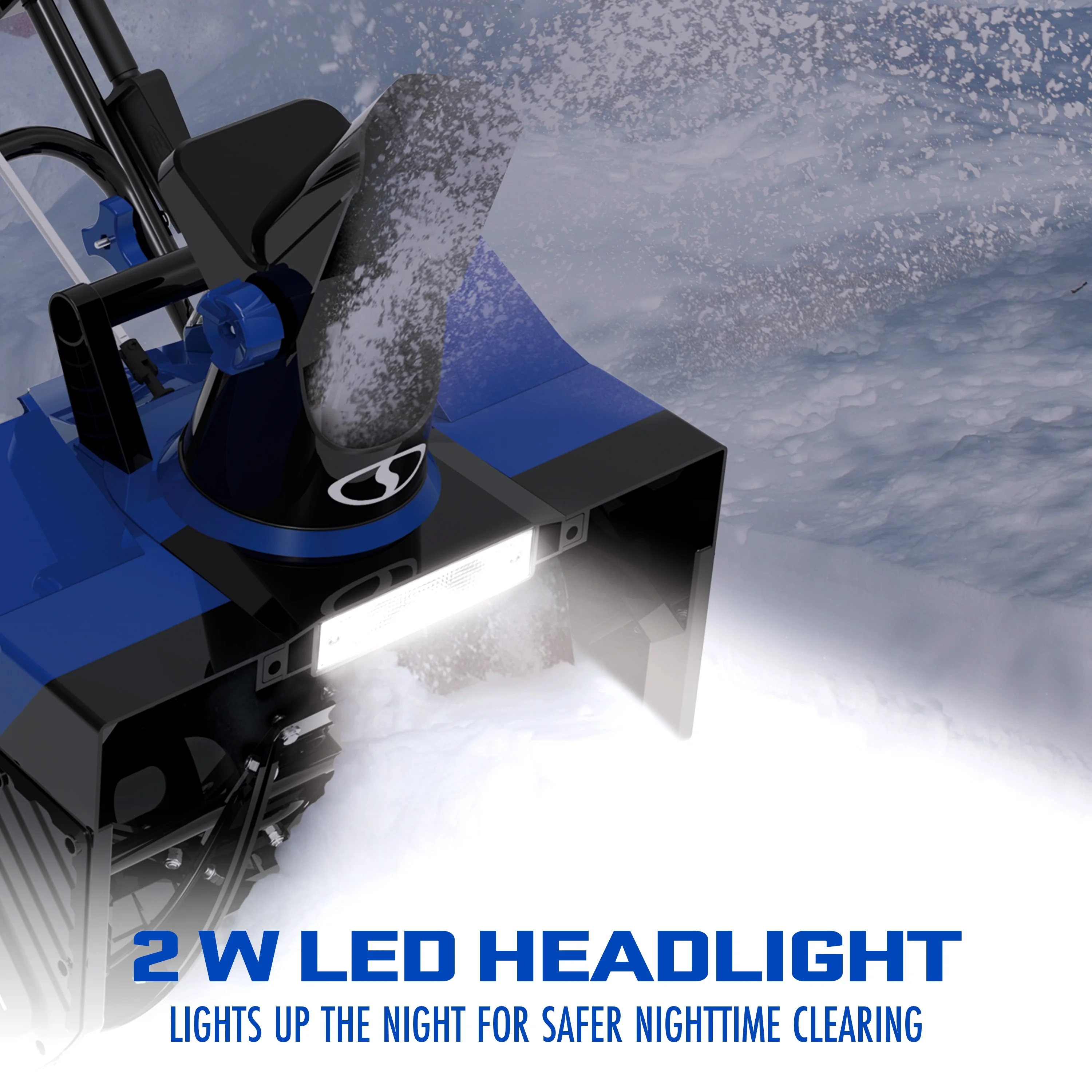 Snow Blower IONMAX, Cordless Electric Kit with LED Light, 24V-X2-SB18-TV1(18"/4 Amps) - Image 6