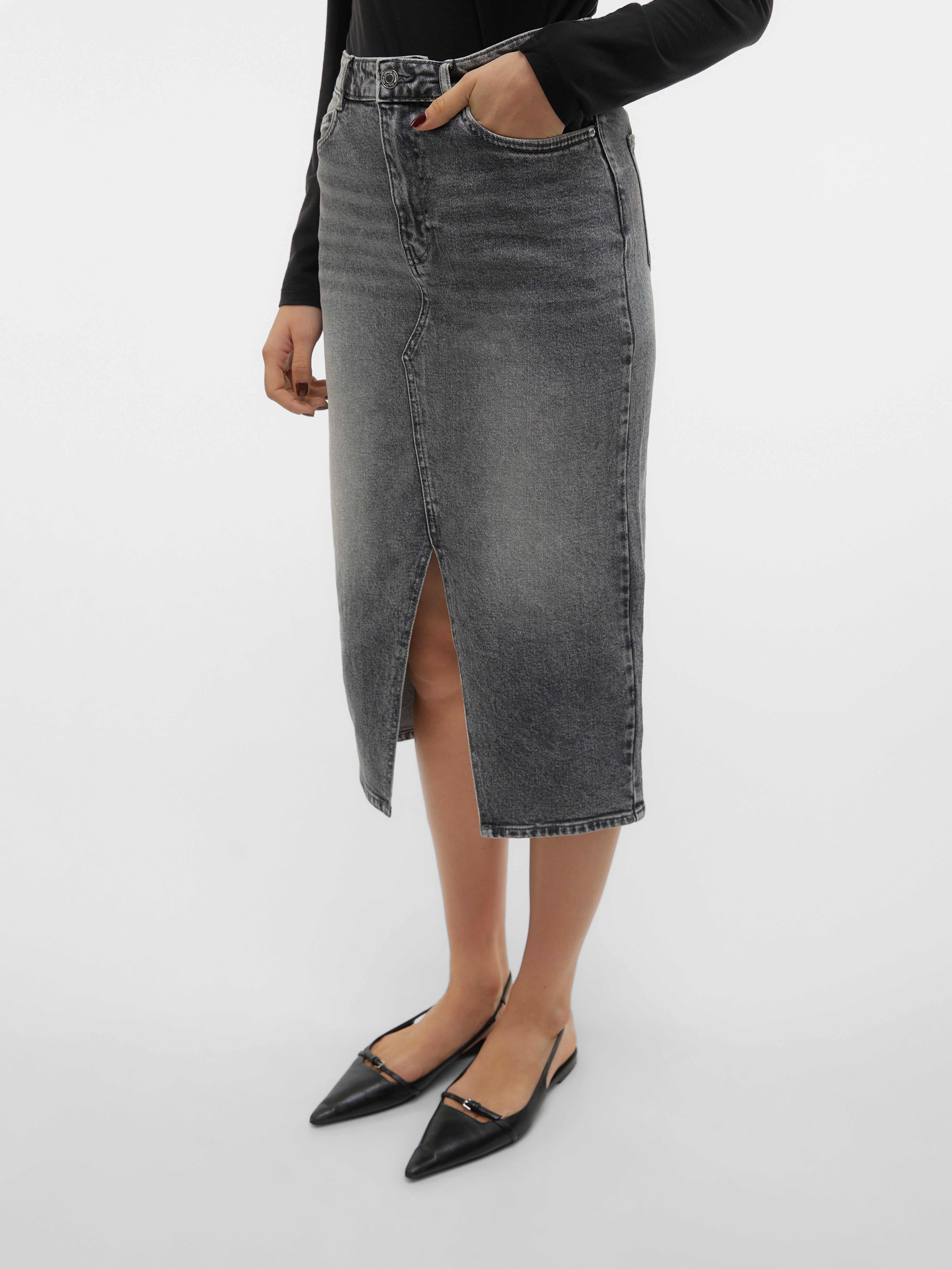 VERO MODA® VMVERI High waist Long skirt