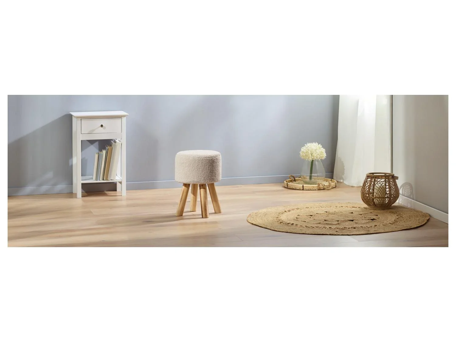 LIVARNO home Tabouret avec peluche