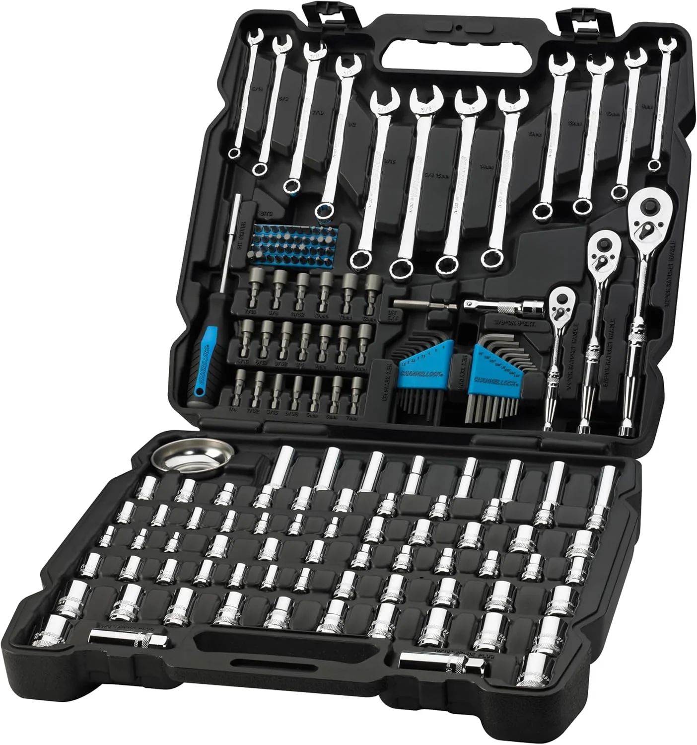Mechanics Tool Set - 171-Pc with 1/2, 3/8 & 1/4 Drive Tools